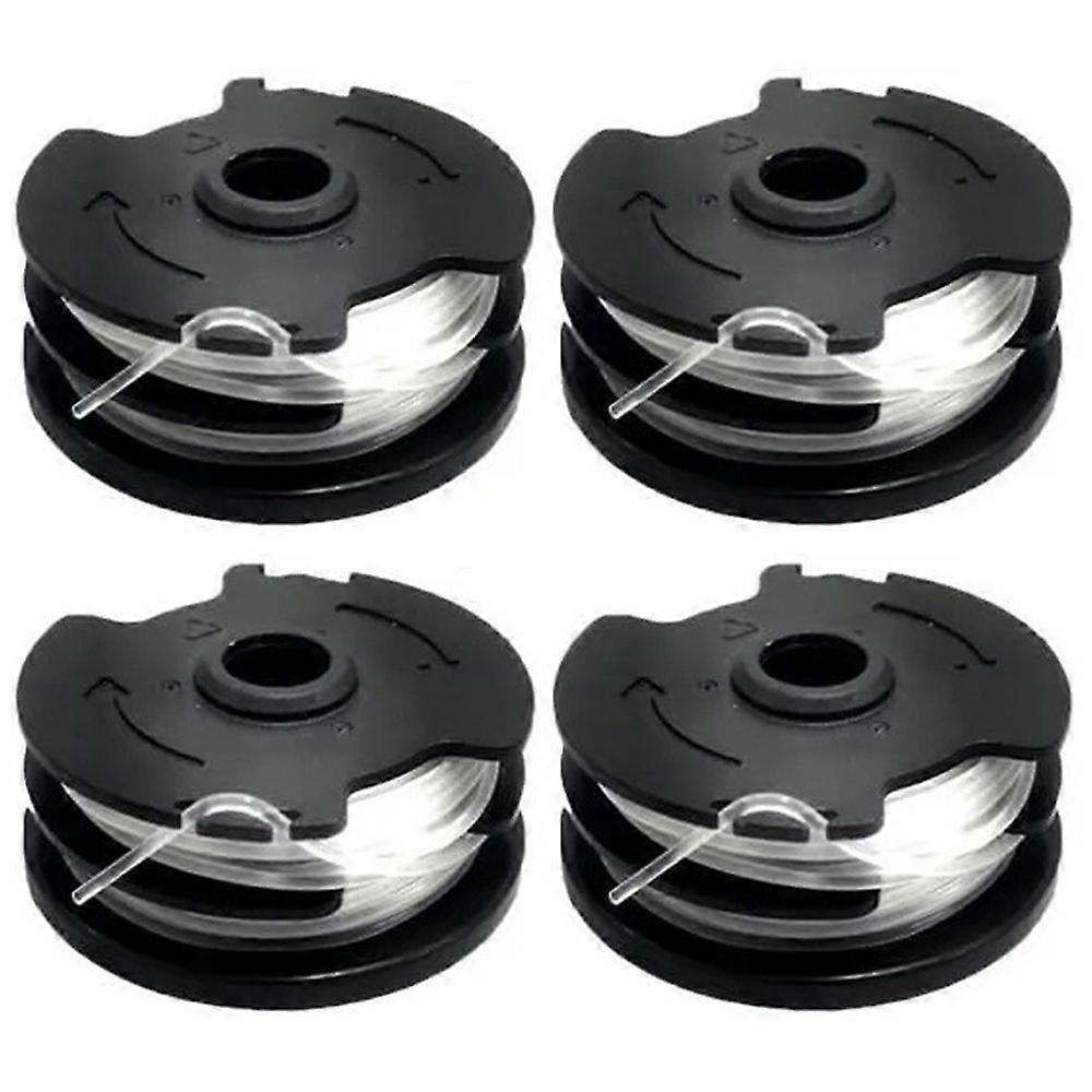 Set Of 4 Wire Reels for Parkside Lawn Mower Replacement Spools Parts TLP-01