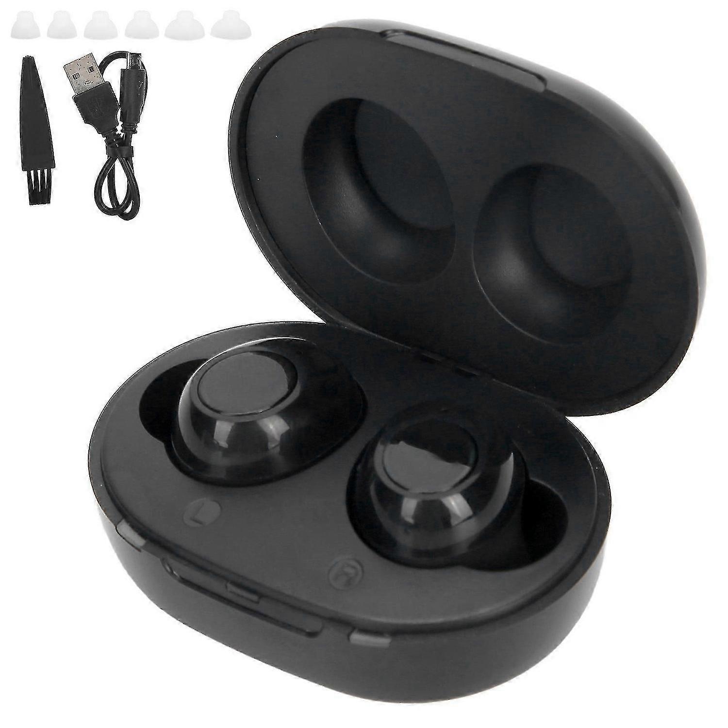 Sound Amplifier Hearing Aid Rechargeable Volume Adjustable Wireless Ear Care Device