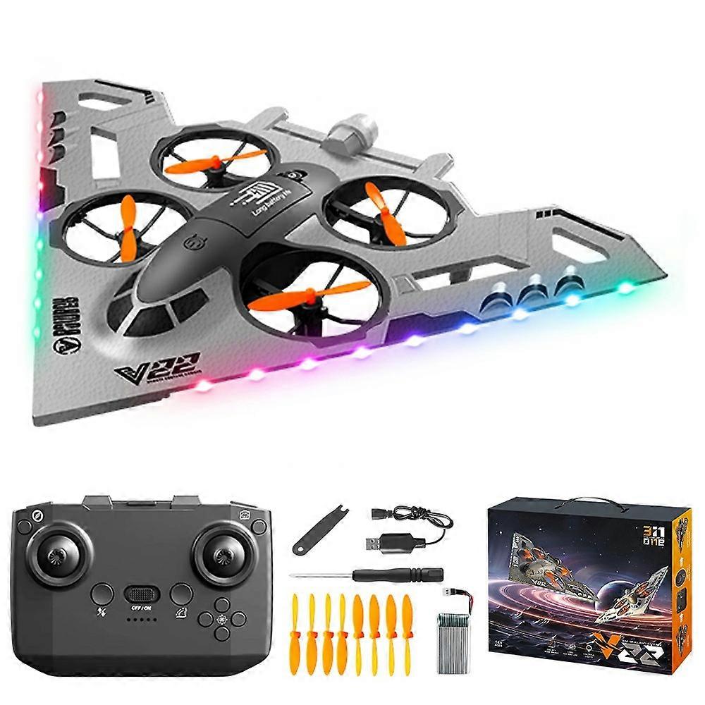 V22 3 In 1 Air Land Sea RC Aircraft 2.4G Remote Control EPP Foam Glider Plane with 1 Battery
