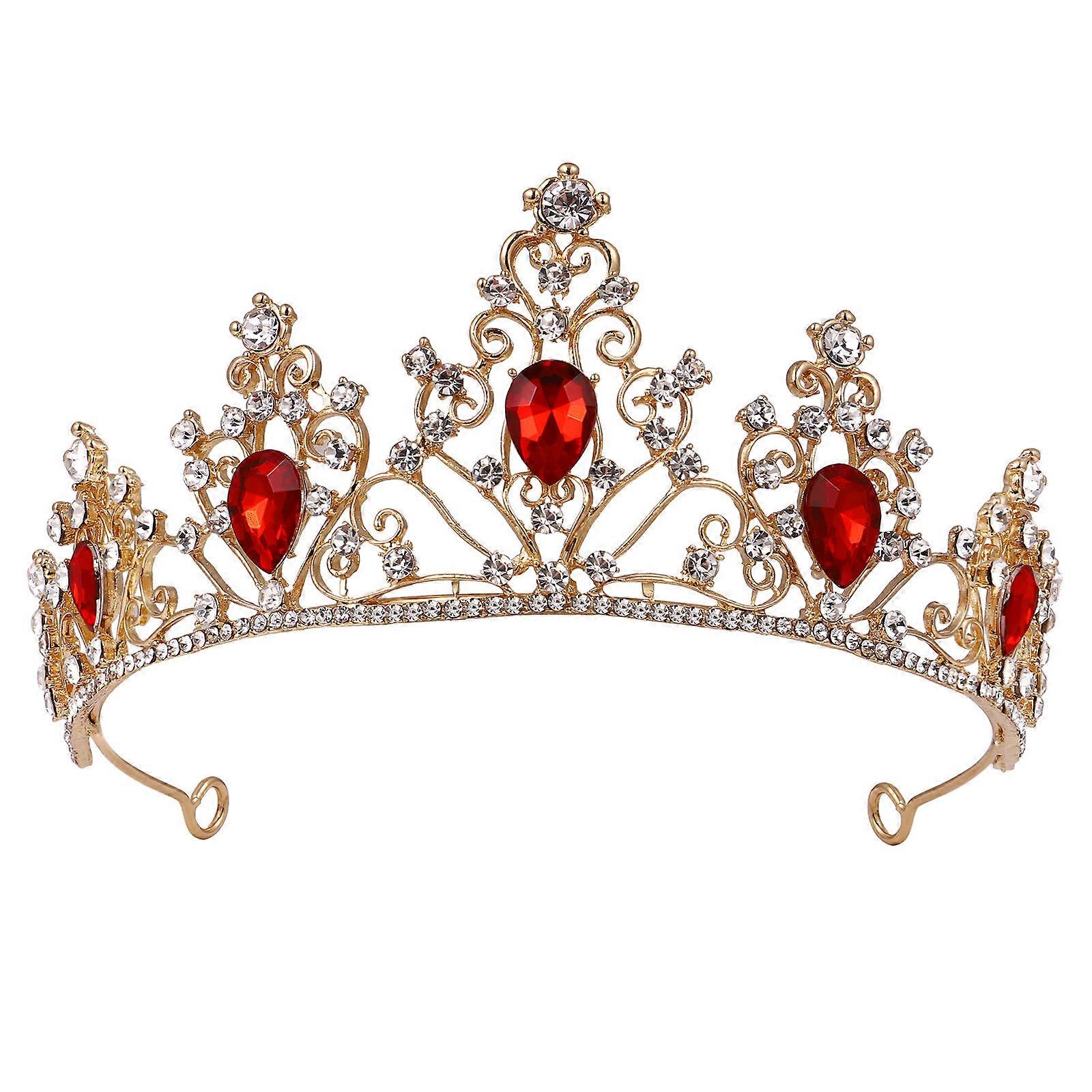Sparkling Crown Headpiece, Versatile Accessory for Engagements and Social Gatherings