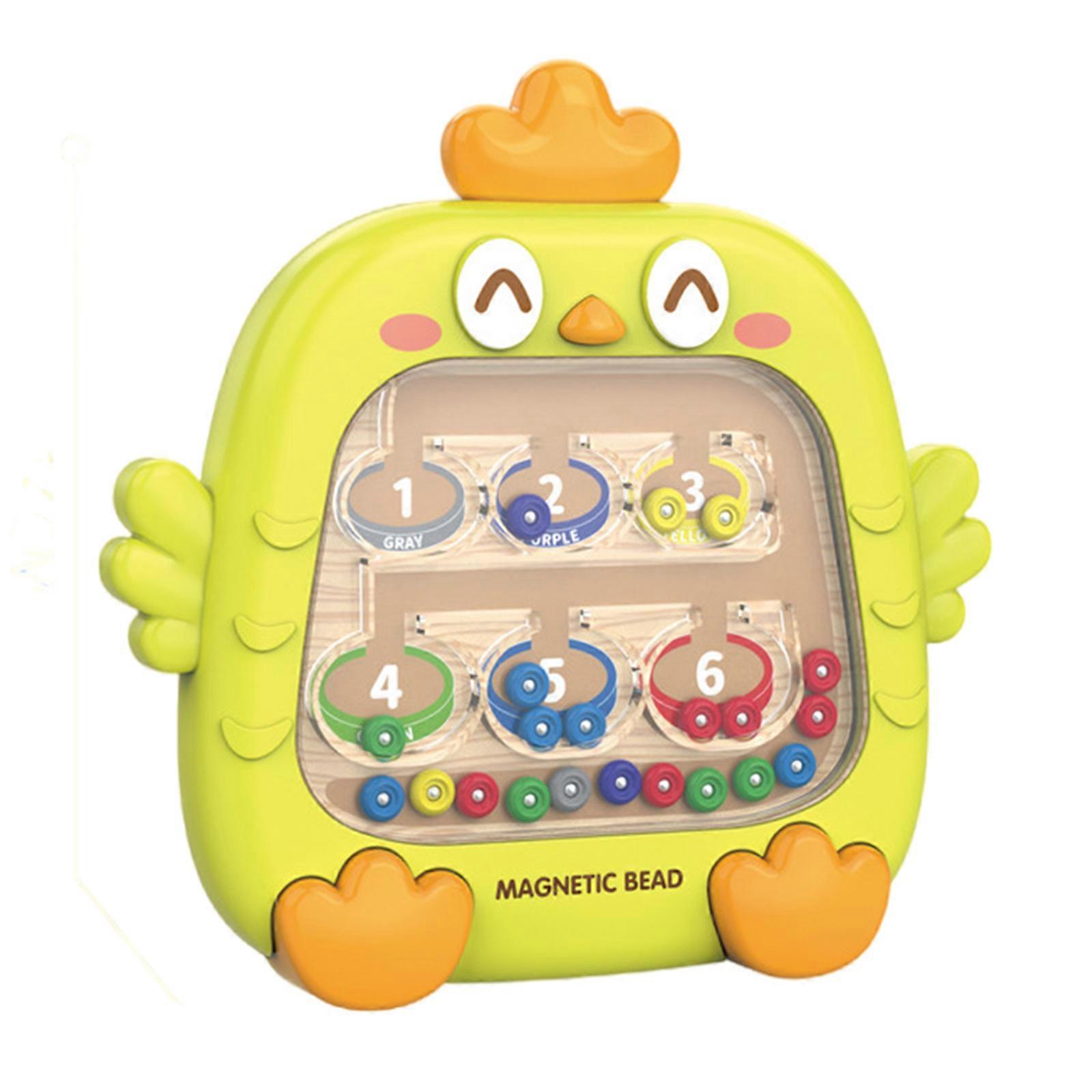 Educational Learning Toy Magnetic Chicken Sketch Pad Develops Artistic Expression Logical Thinking Child Safe Durable Material  Green