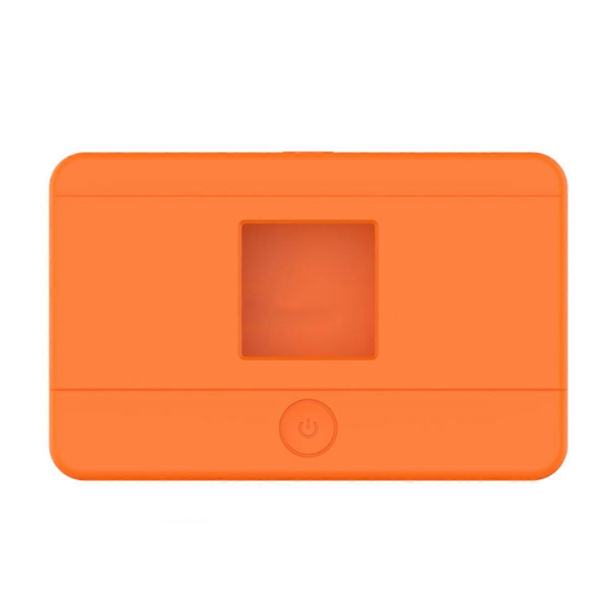 Protective Case Silicone Dustproof Highly Adaptable for 4G Router Travel Router Orange