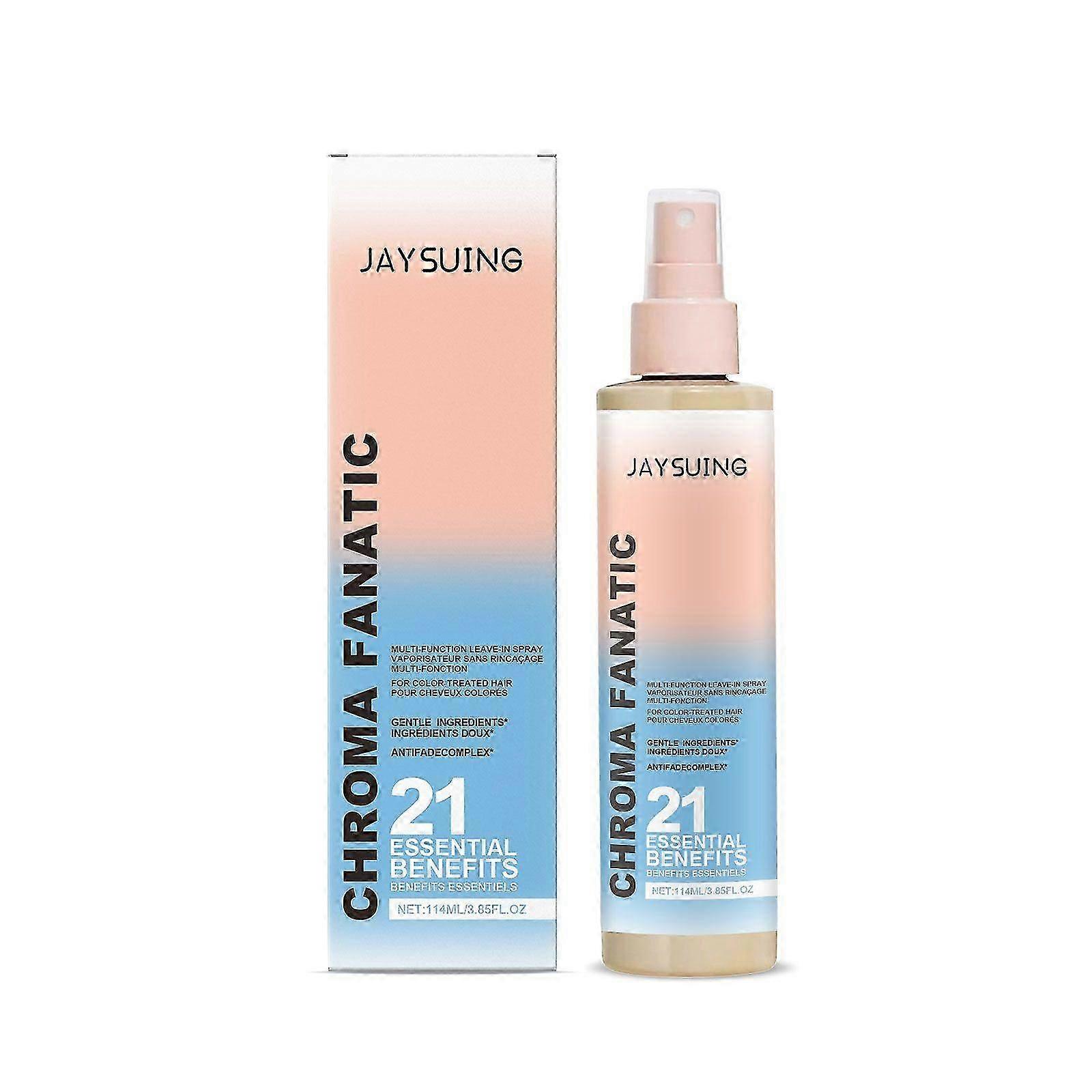 1-3Pcs Color Fanatic Leave-In Conditioner Spray - 21 Benefits for Color-Treated Hair, Vegan & Sulfate Free, 5-in-1 Multi-Tasking Hair Spray