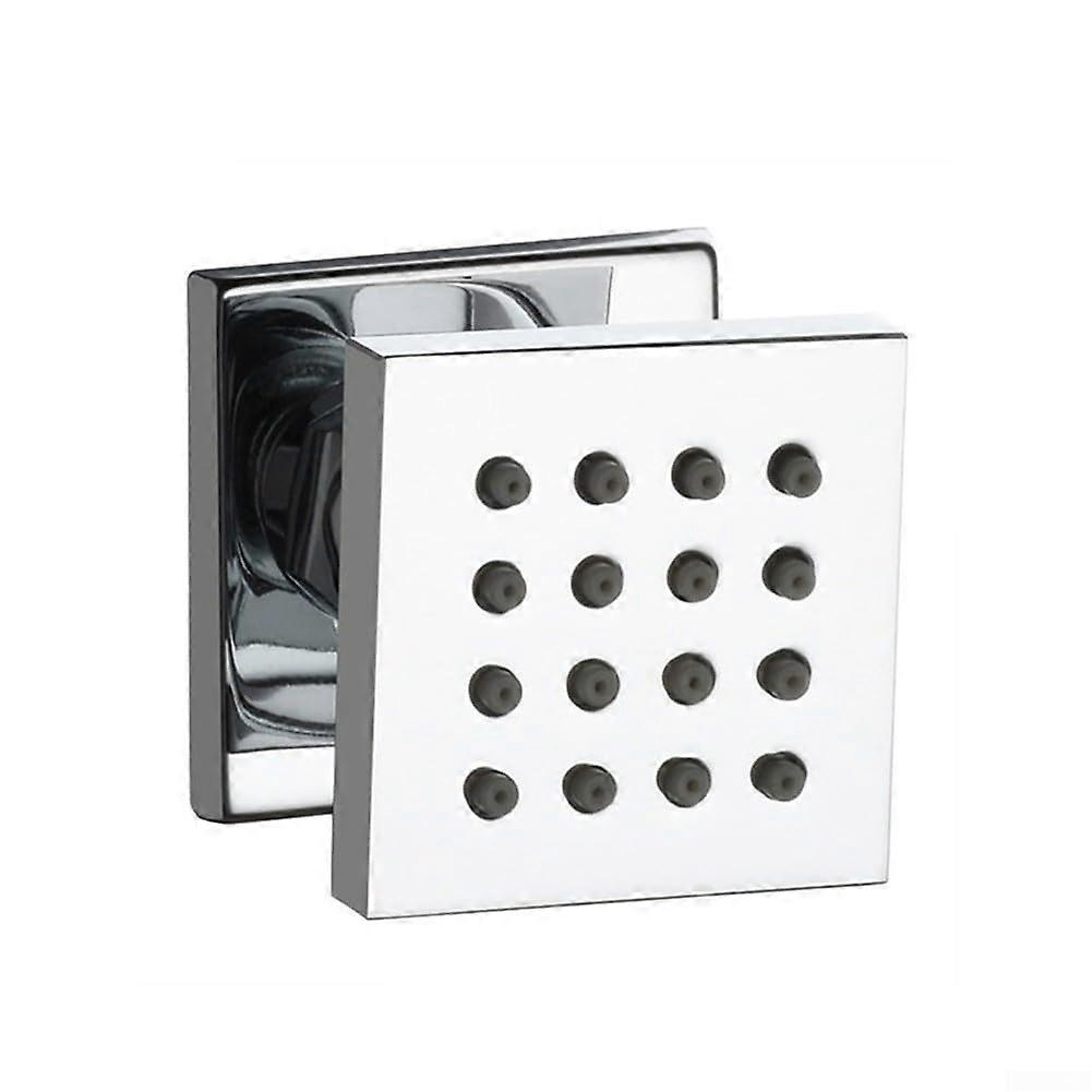 Multidirectional Shower Jets with Chrome Finish for Rejuvenating Hydrotherapy NPT1/2 - Adjustable Pressure and Spray Settings