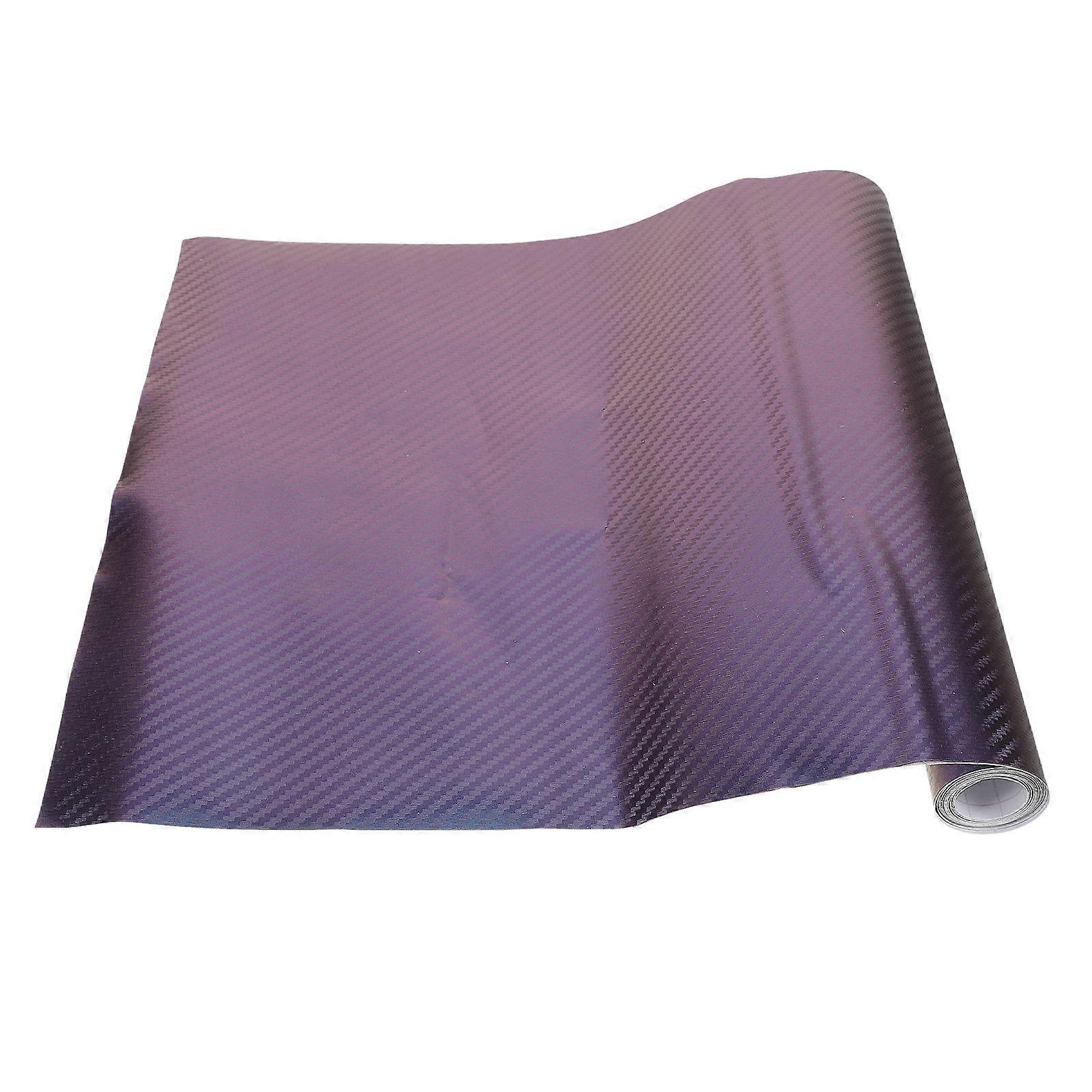 قارب الفينيل يلتف ألياف الكربون التفاف سيارة لون تغيير الفيلم متعدد 59.74X11.79X11.79IN حماية من الخدش 1 لفة