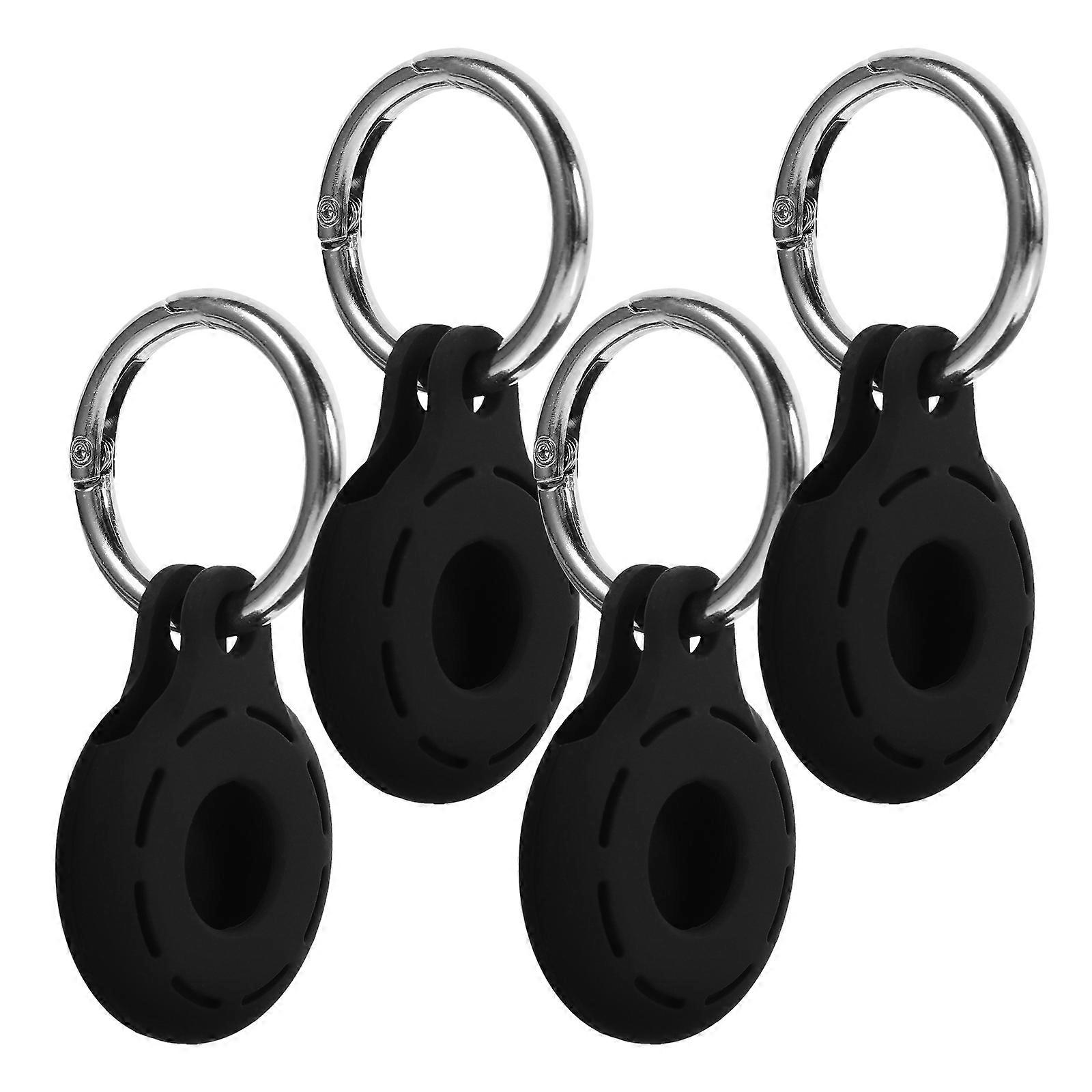 Silicone Tracer Case Protective Cover Pet Tracking Anti-Dropping 4Pcs