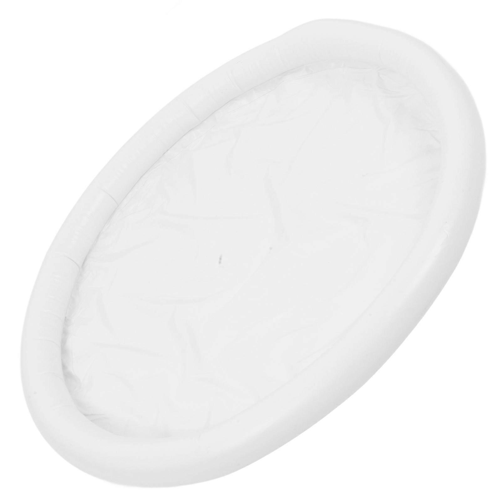 Cover Inflatable Bath Tub Lid Round Shape Foldable Design Temperature Retention Home Use 1Pack