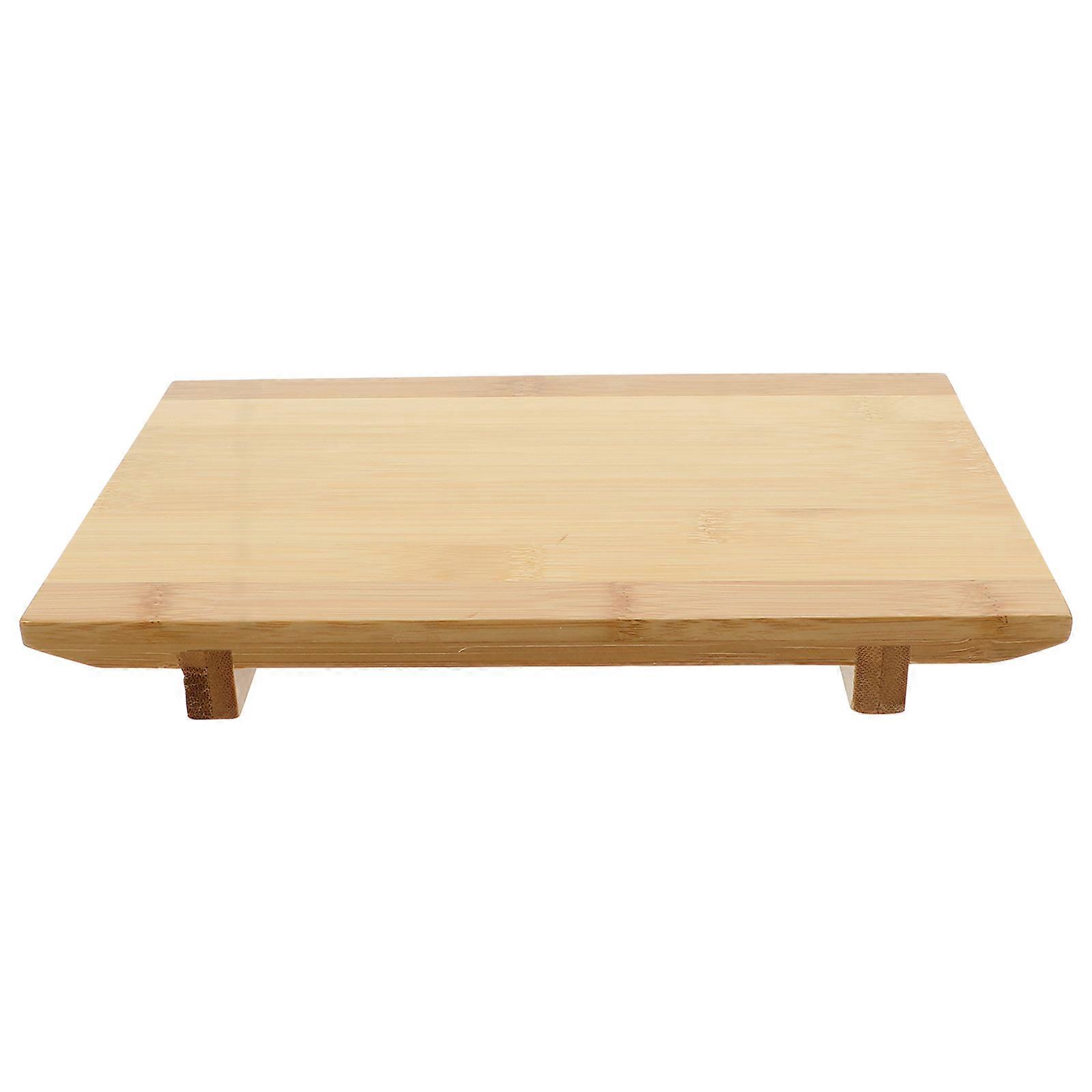 Sushi Tray with Smooth Surface for Home Use Assorted Color Synthetic Material 7 inch
