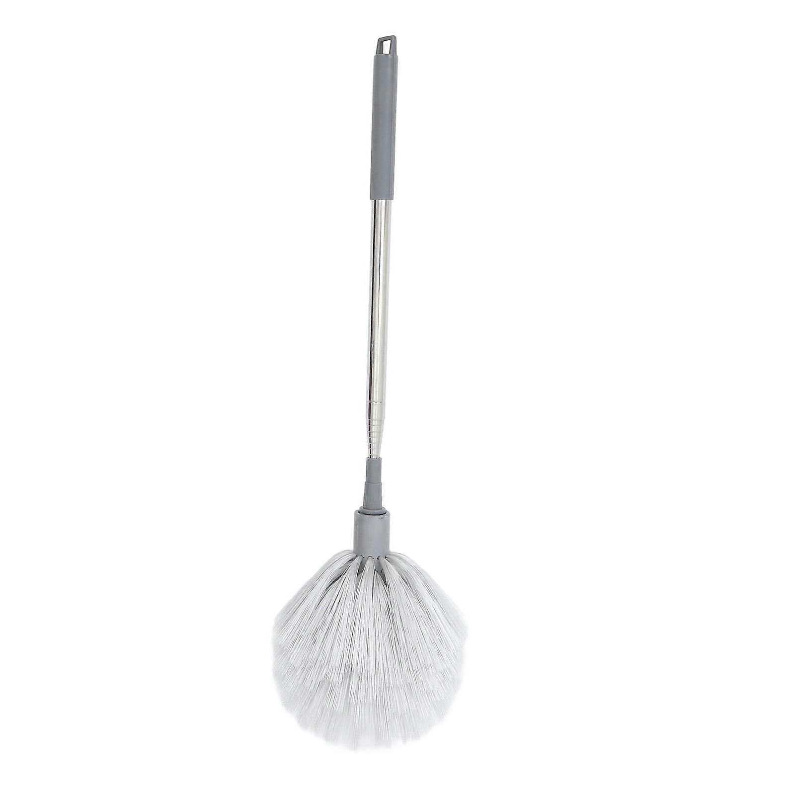 Telescopic Duster With Extension Pole Cobweb Removal For High Areas Home Use 1Pcs