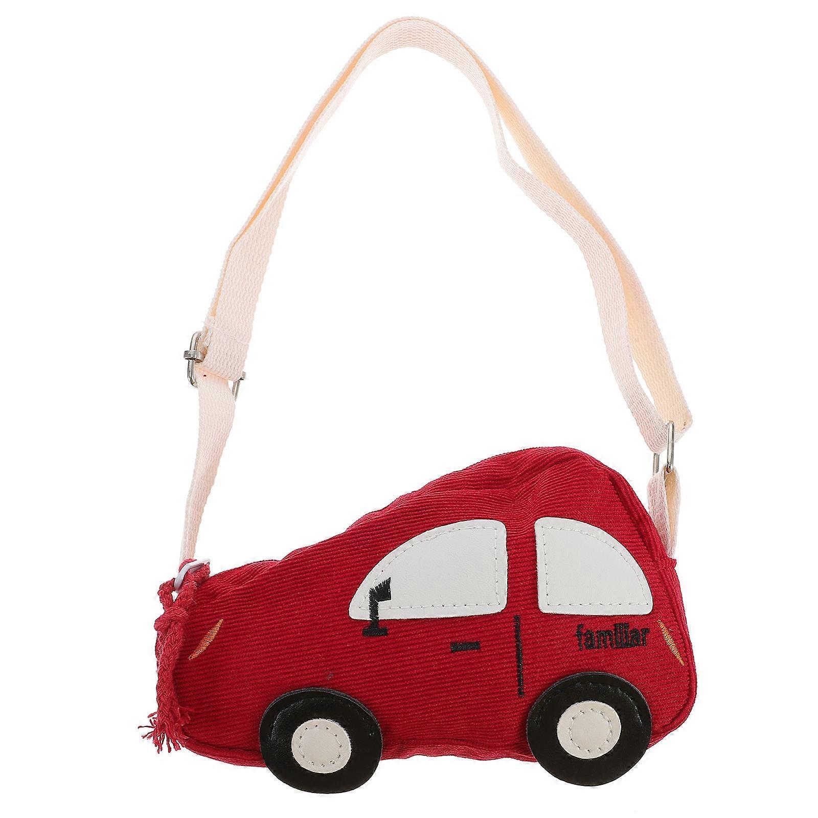 حقيبة كروس الكرتون حزام حقيبة يد صغيرة دائم مادة آمنة المدرسة التسوق السفر سحاب تصميم سهل الوصول