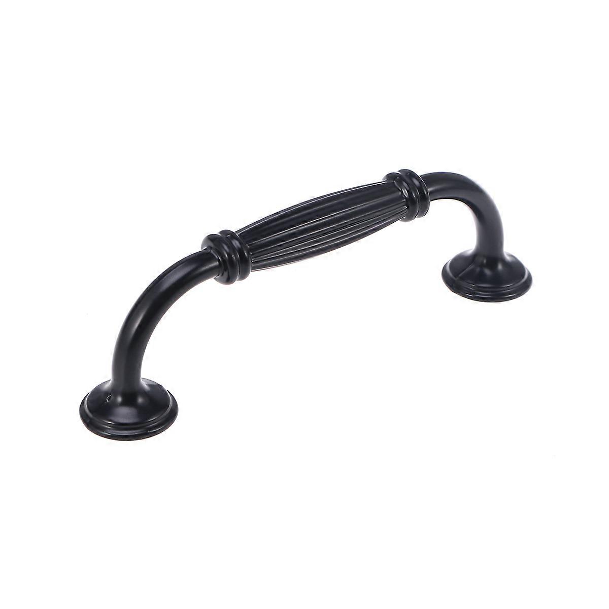 Cabinet Furniture Knobs Aluminum Alloy Flat Back Push Pull for Cupboard Interior Design 1Pcs