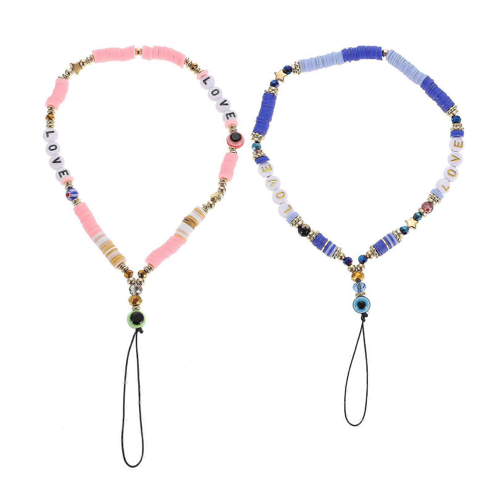 Cellphone Chain Anti-Lost Mobile Phone Chain for Phone Use 2Pcs Set