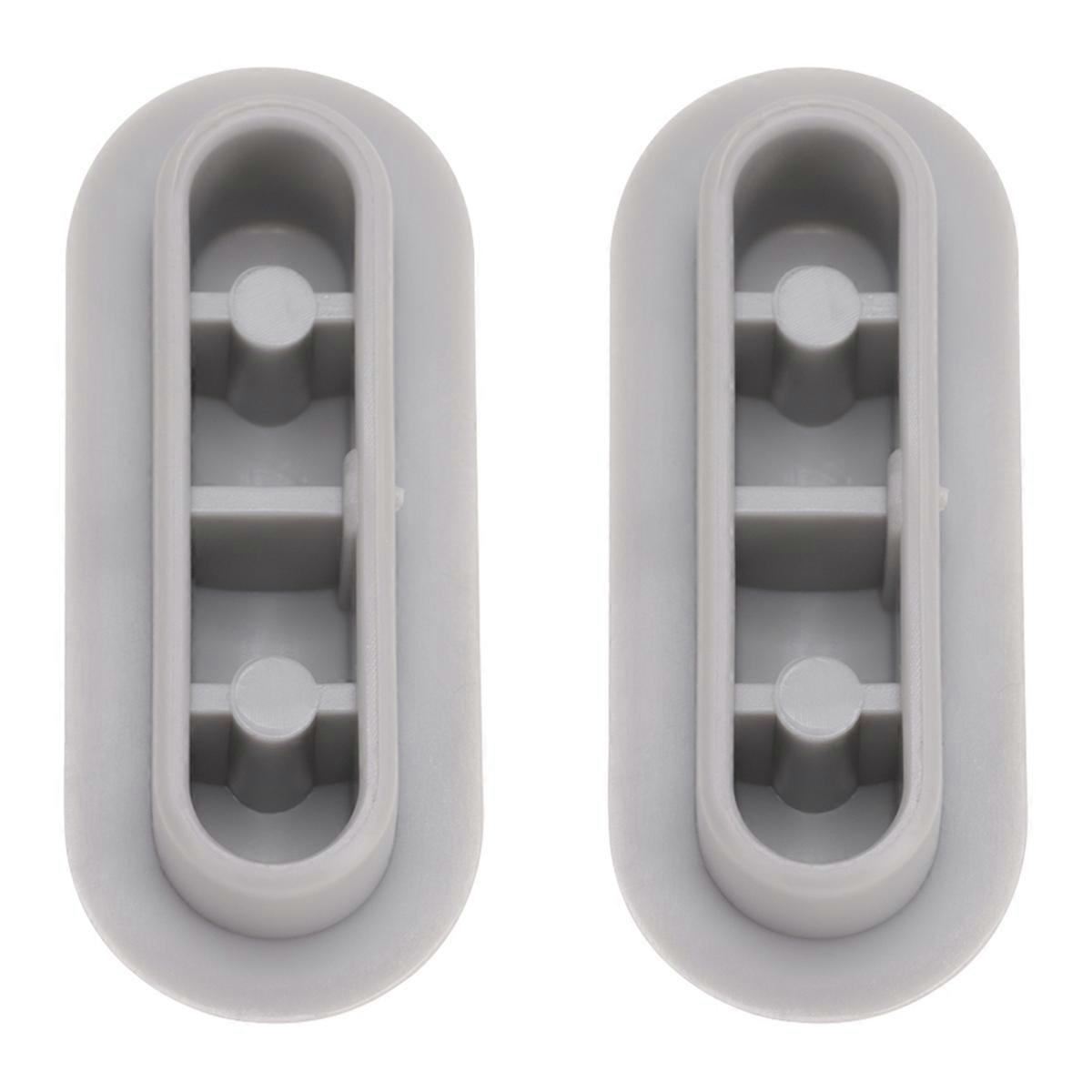 便座スペーサー便座バンパーバスルーム使用グレー5.00X2.00X1.50CM滑り止め2個