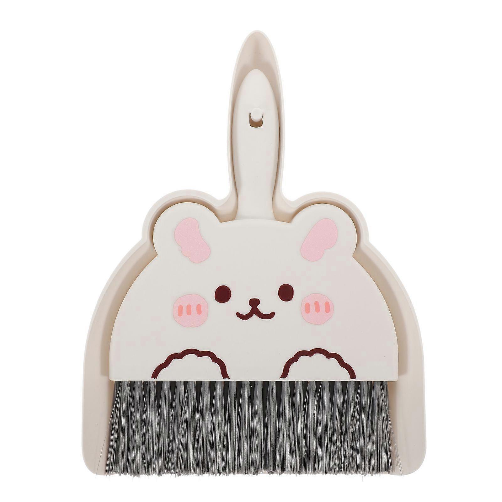 1 Set Mini Cleaning Broom Dustpan Table Brush Set Dining Table Sweeper Cleaning Tool