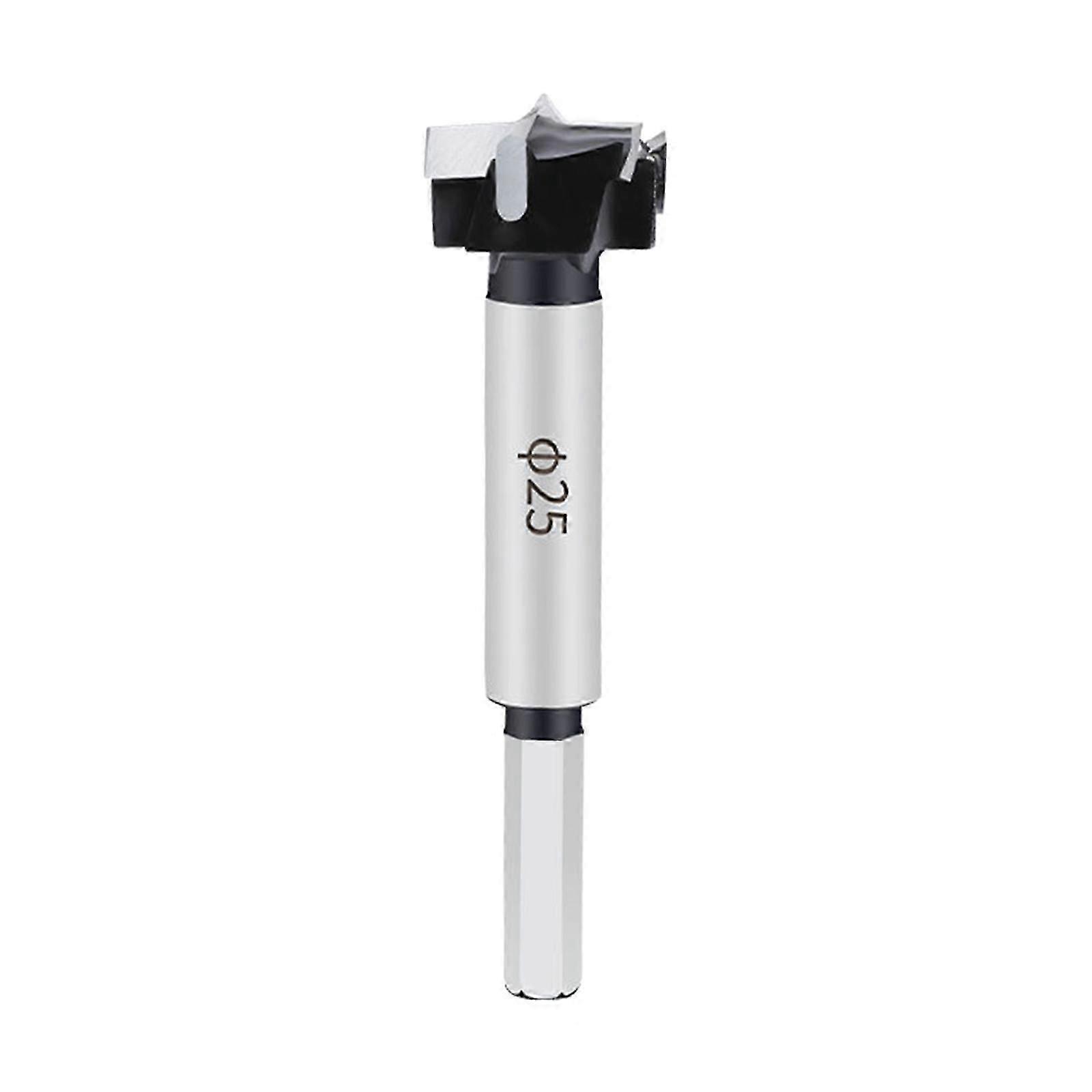 Drill Bit 25/32/50mm, Drill Bit, Wood Drill, Forstner Cutter with Round Shafts, Forstner Drill Bit for Wood, Hardwood