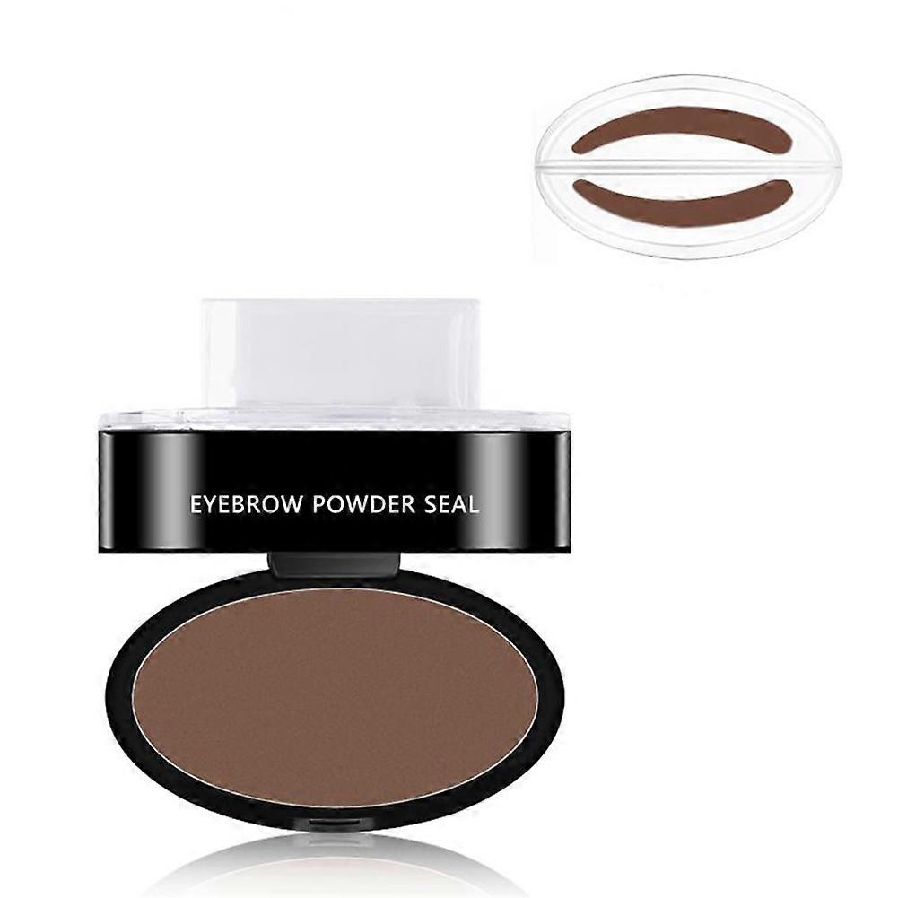 Natural Natural Eyebrow Powder Makeup Brow Stamp Palette Delicate Shade 6#