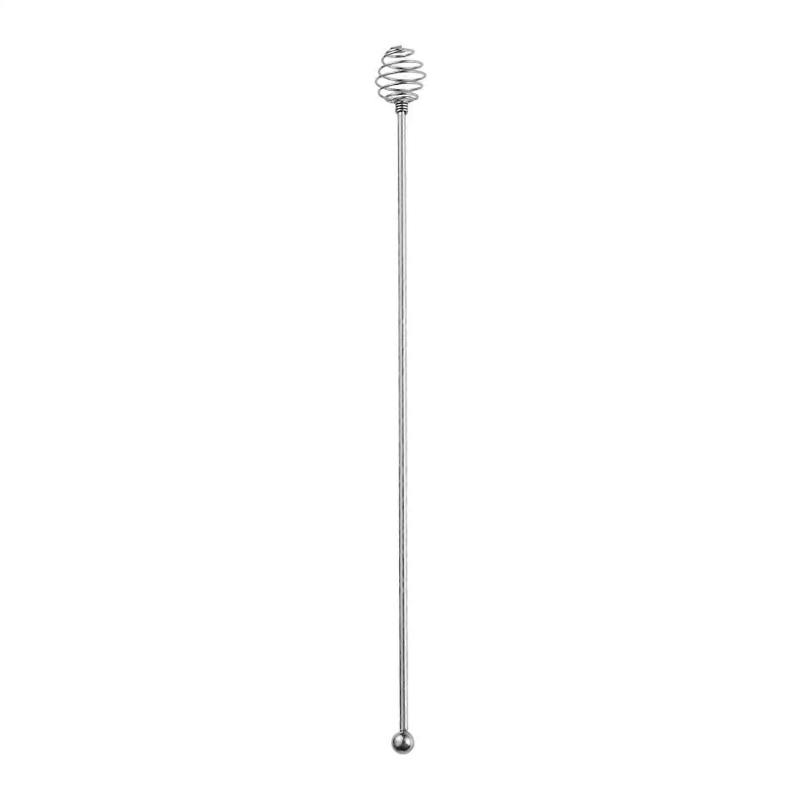 Teelöffel-Shaker Cocktail Rührlöffel Edelstahl 20cm Wiederverwendbar Multifunktionales Honig und Kaffee Mischstäbchen