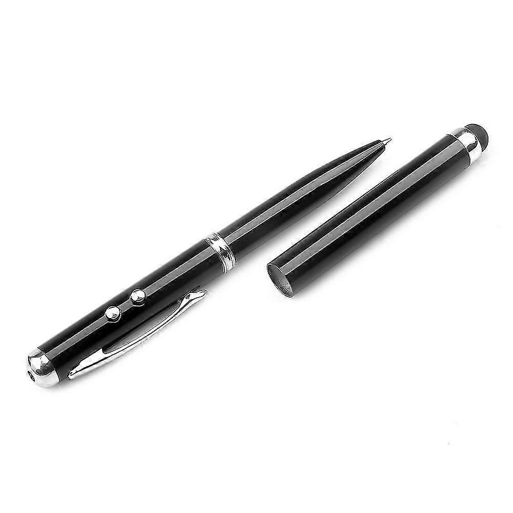 Soft Rubber Tip Touch Screen Stylus Pen LED Laser Pointer Ball Capacitive Stylus Pencil For Smart Cell Phone Tablet PC
