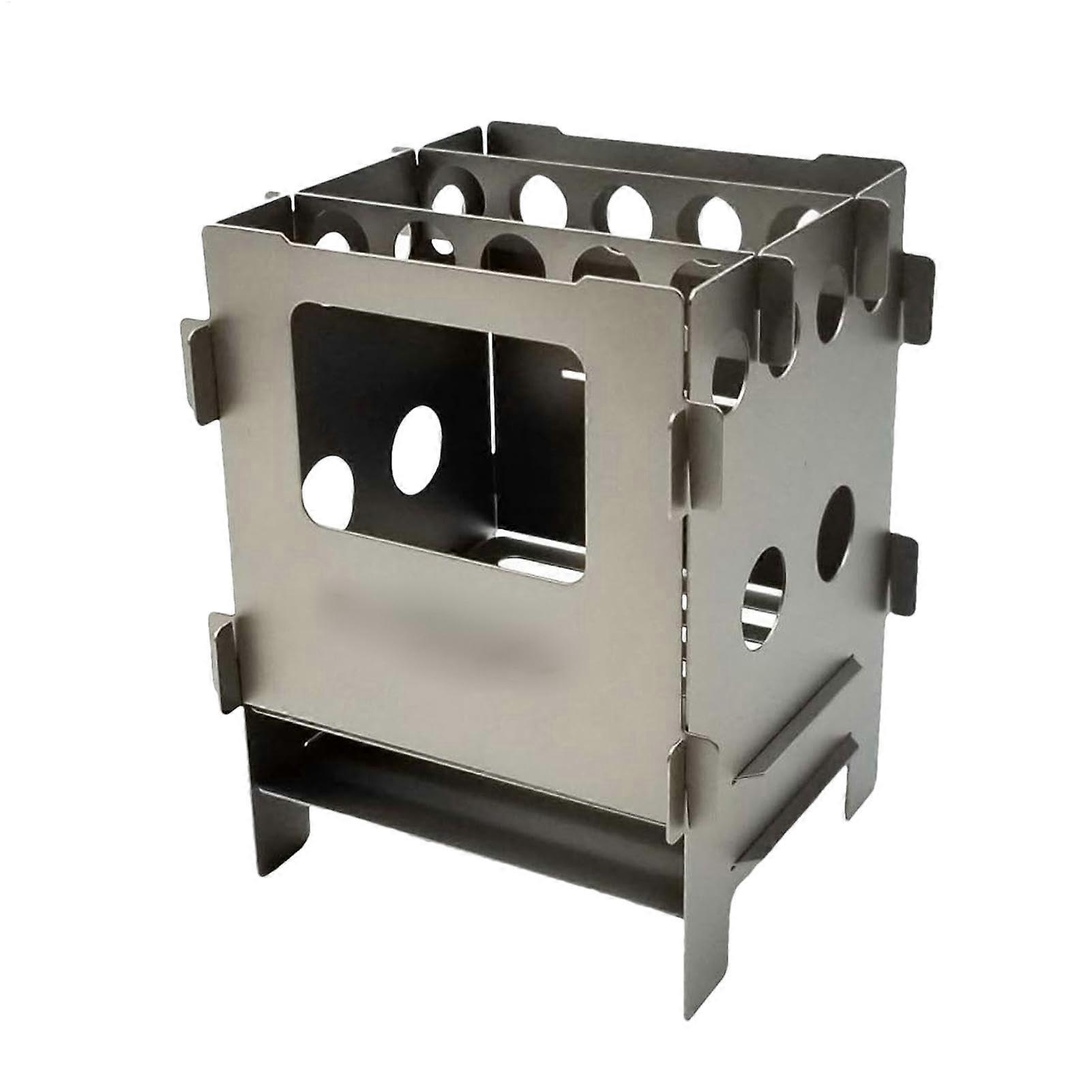 Camping Portable Compact Stove - Lightweight Backpacking Grill for Outdoor Hiking and Picnics