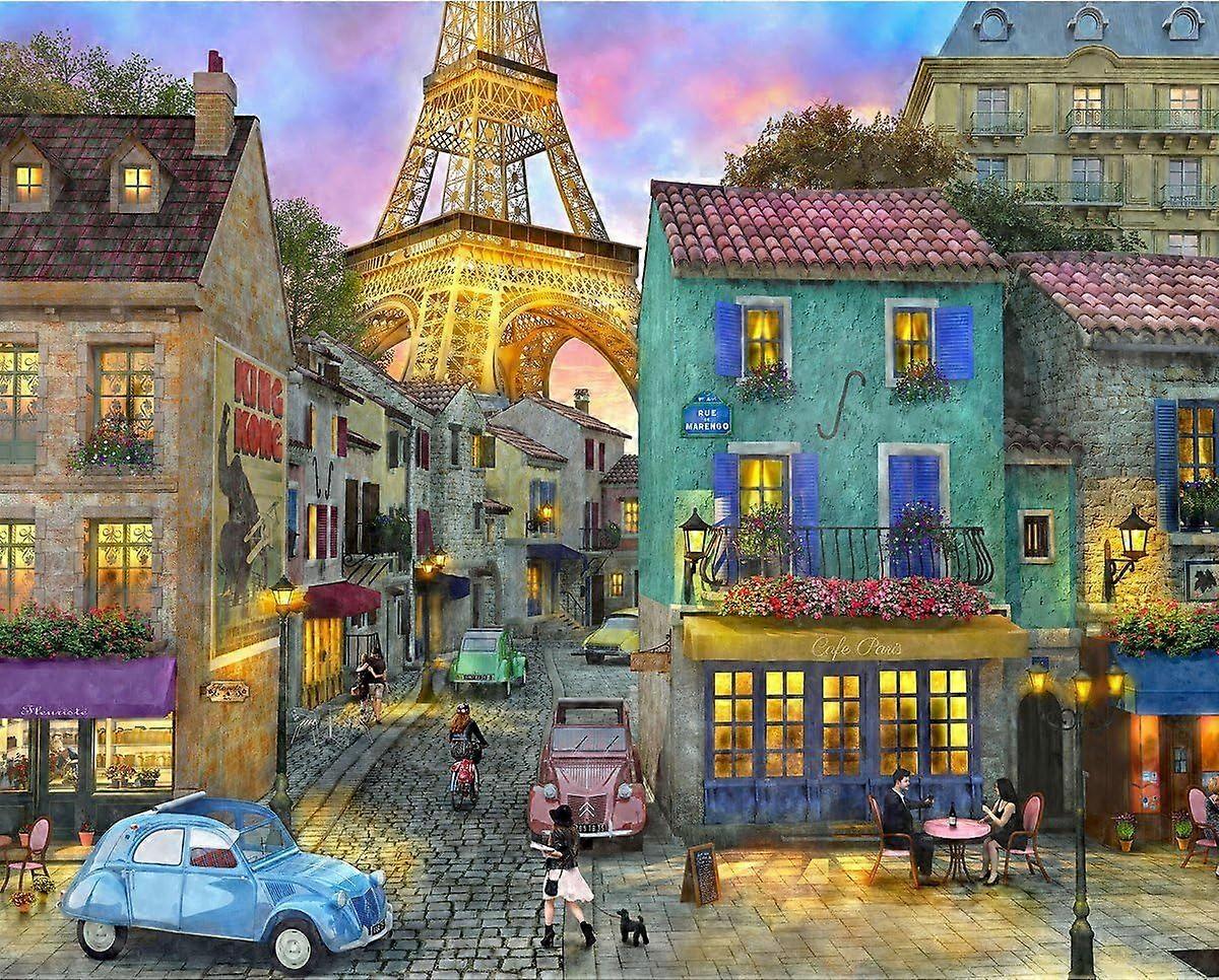 Eiffel Magic Jigsaw, 1000 Piece Puzzle, Standard Style 84