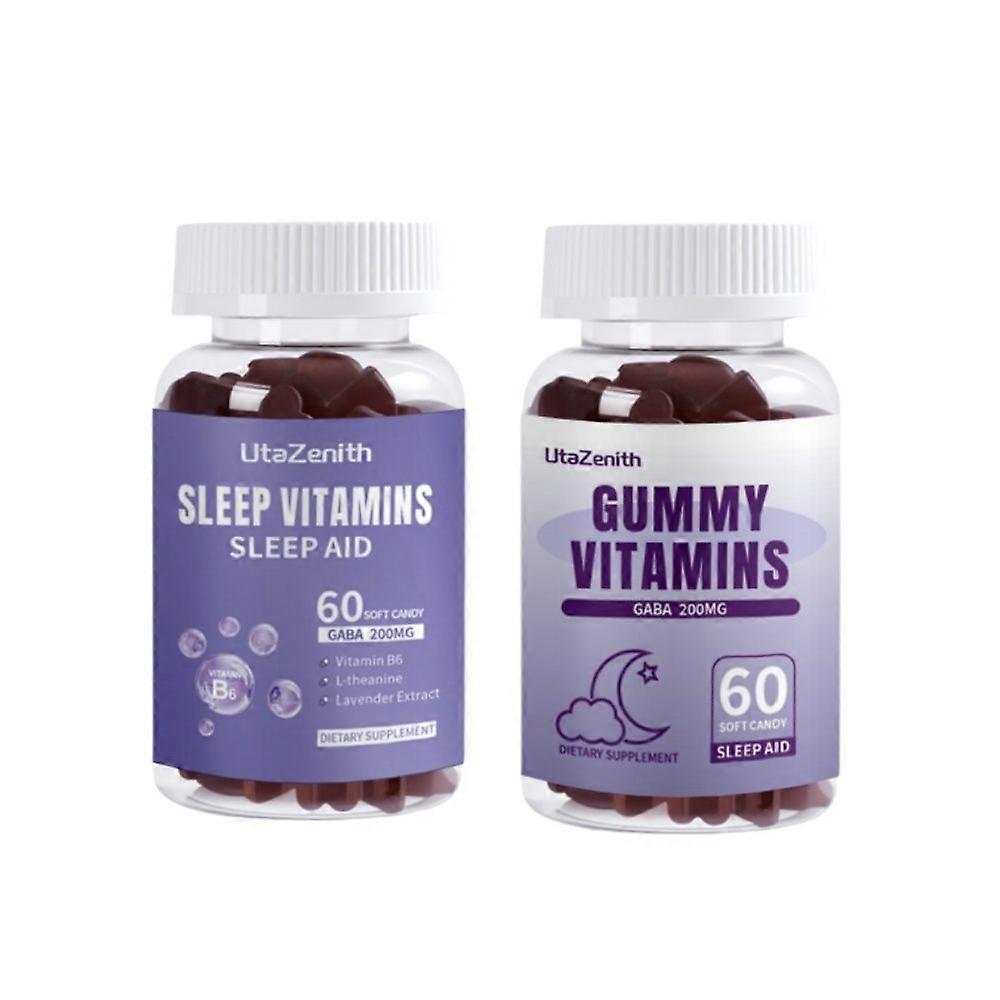 UtaZenith GABA Gummies (with Vitamins) B6, Combo Pack