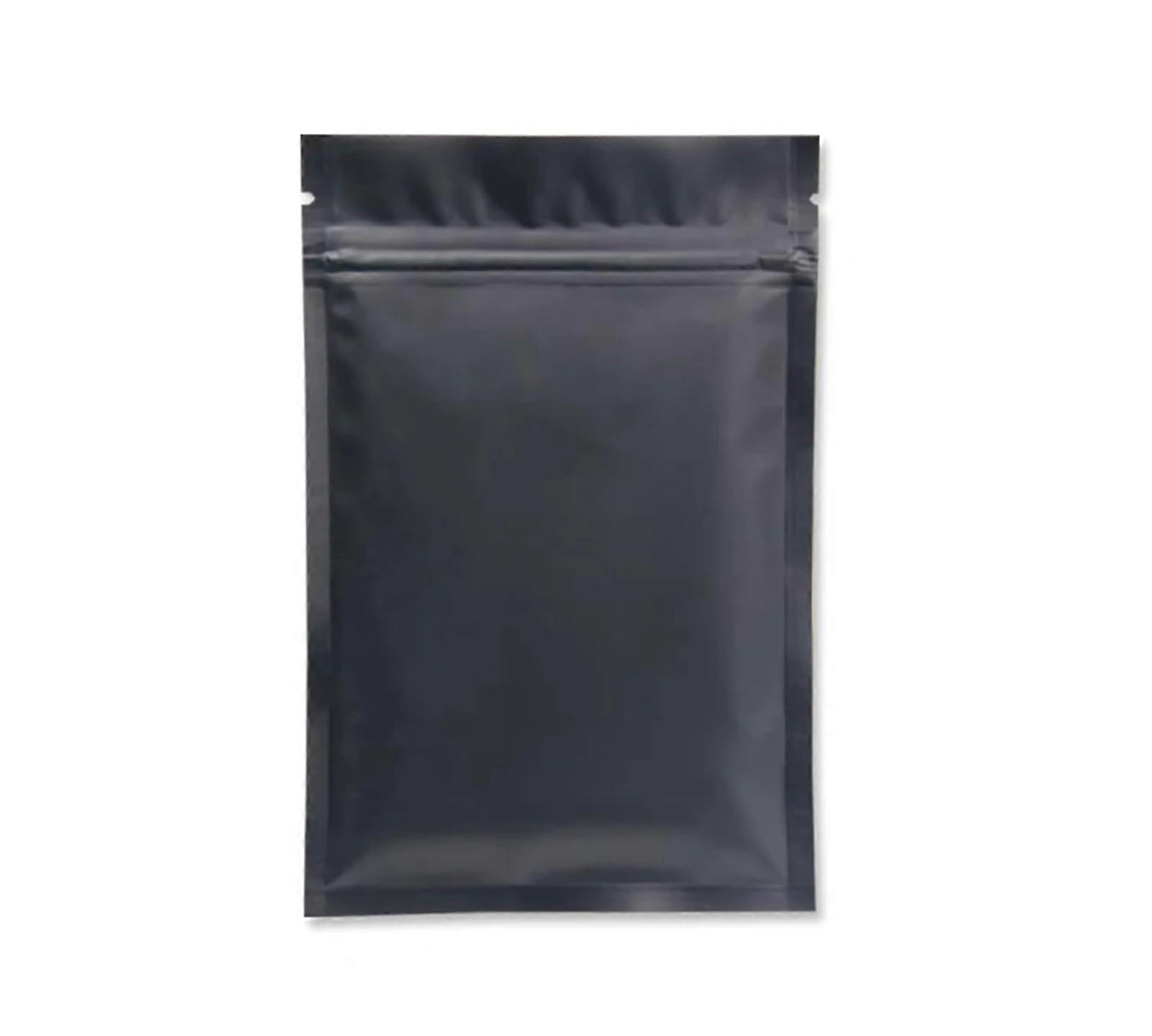 Resealable Bags 50 Pieces 7x10cm White Heat Sealable Mylar Food Storage Bags for Gifts Cosmetics Jewelry Aluminum Foil Zip Lock