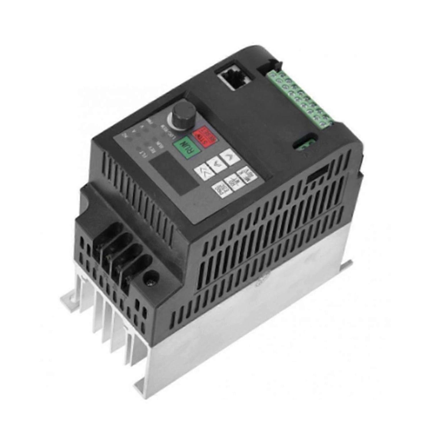 2.2KW VFD Frequency Converter Single Phase 110V Input to 3 Phase 220V Output Motor Variable Speed Po