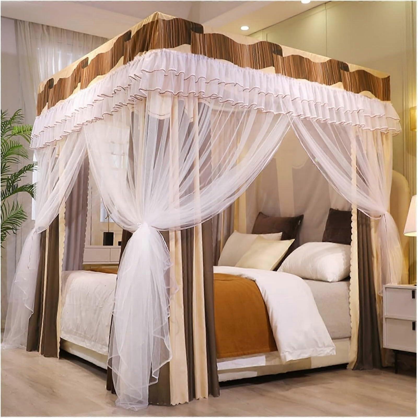Day blanket, mosquito net, bed canopy, mosquito net for 1.8m large beds, allaround net bed curtain, bed canopy for girls, bedroom decoration