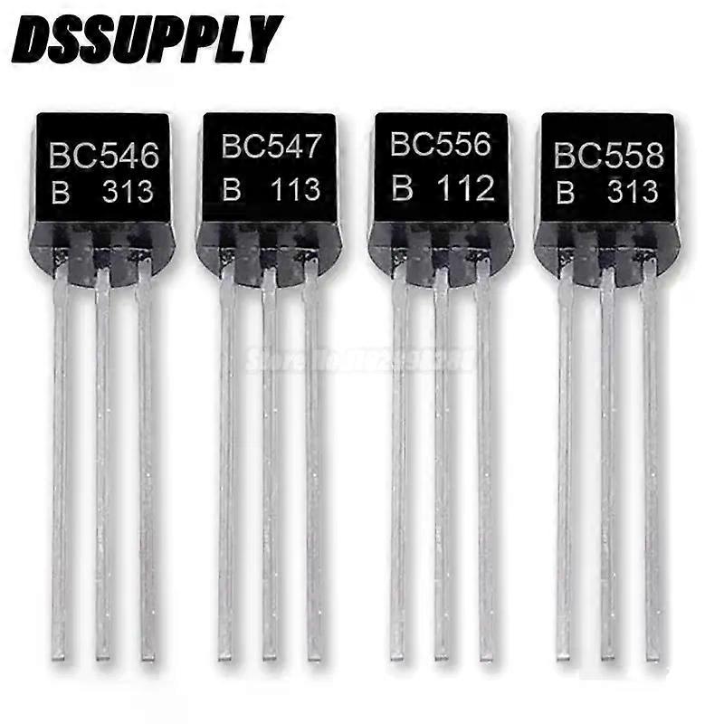 Security 50PCS BC546B TO-92 Transistors BC547B BC556B BC558B TO92 BC546 BC547 BC556 BC558