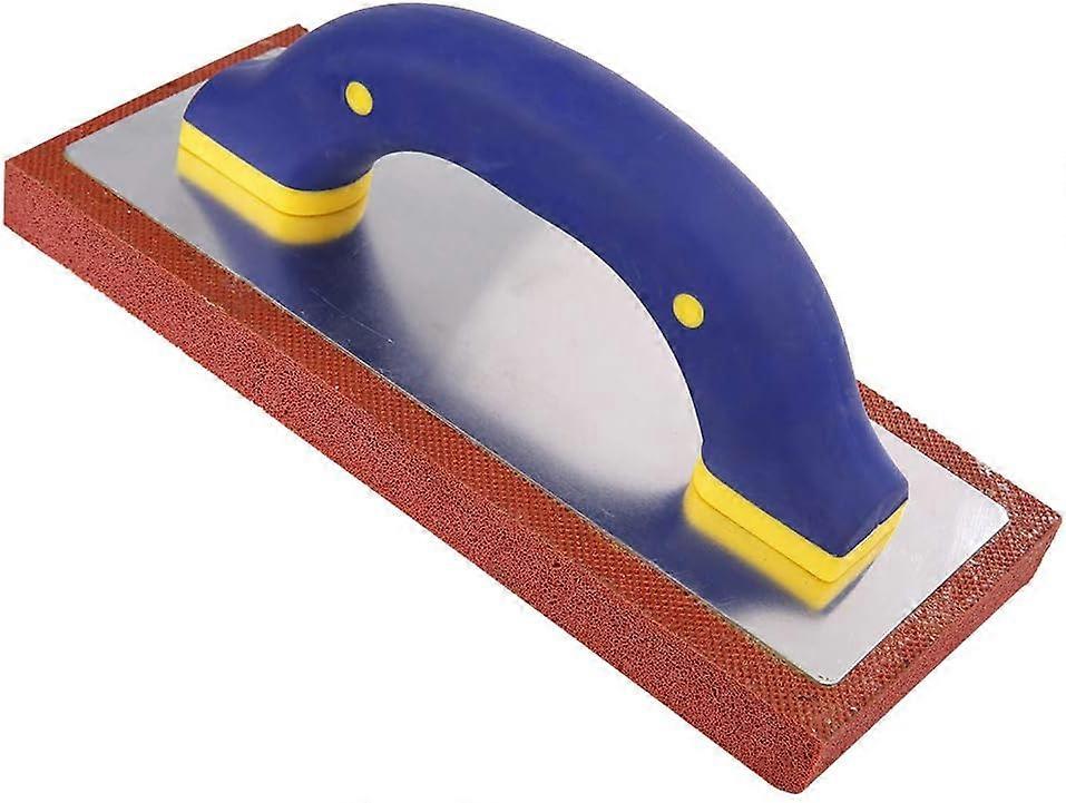 Plaster Trowel with Rubber Handle Masonry Scraper Tile Tool for Concrete Plaster