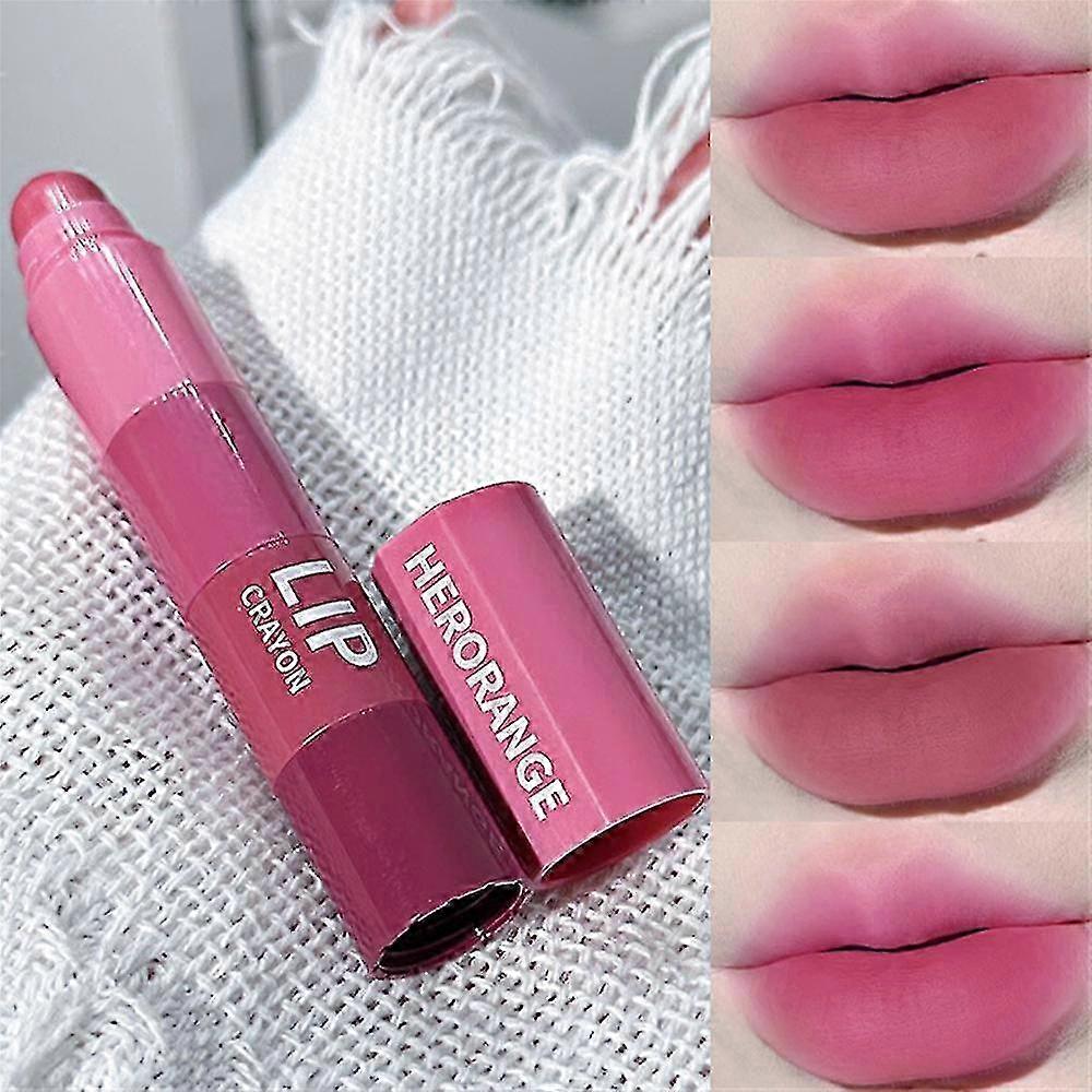 2025 Mini Combination Lipstick Plain White Matte Velvet Multi-color Lipstick Pen Set