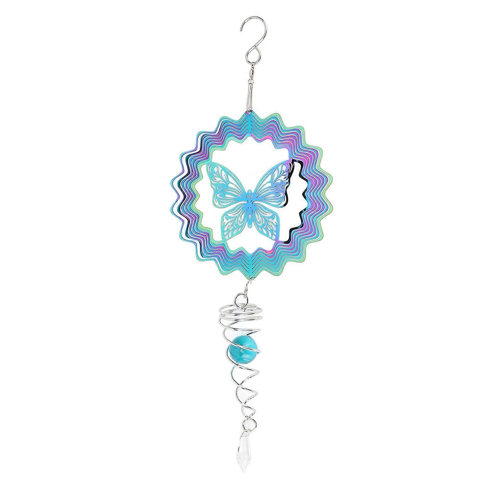 2025 Latest Model  Wind Spinner Gradient Color Decorative Metal 3D Wind