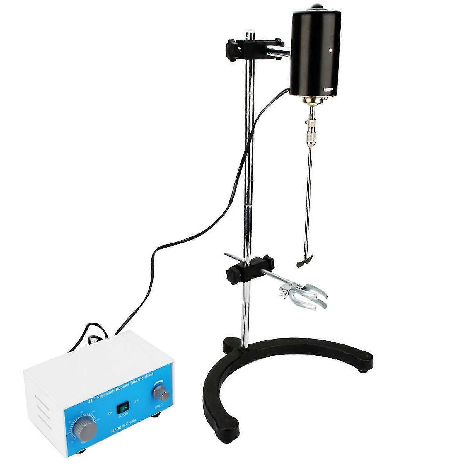 100W Electric Overhead Stirrer Mixer Variable Speed for Small Laboratory (EU plug 220V)