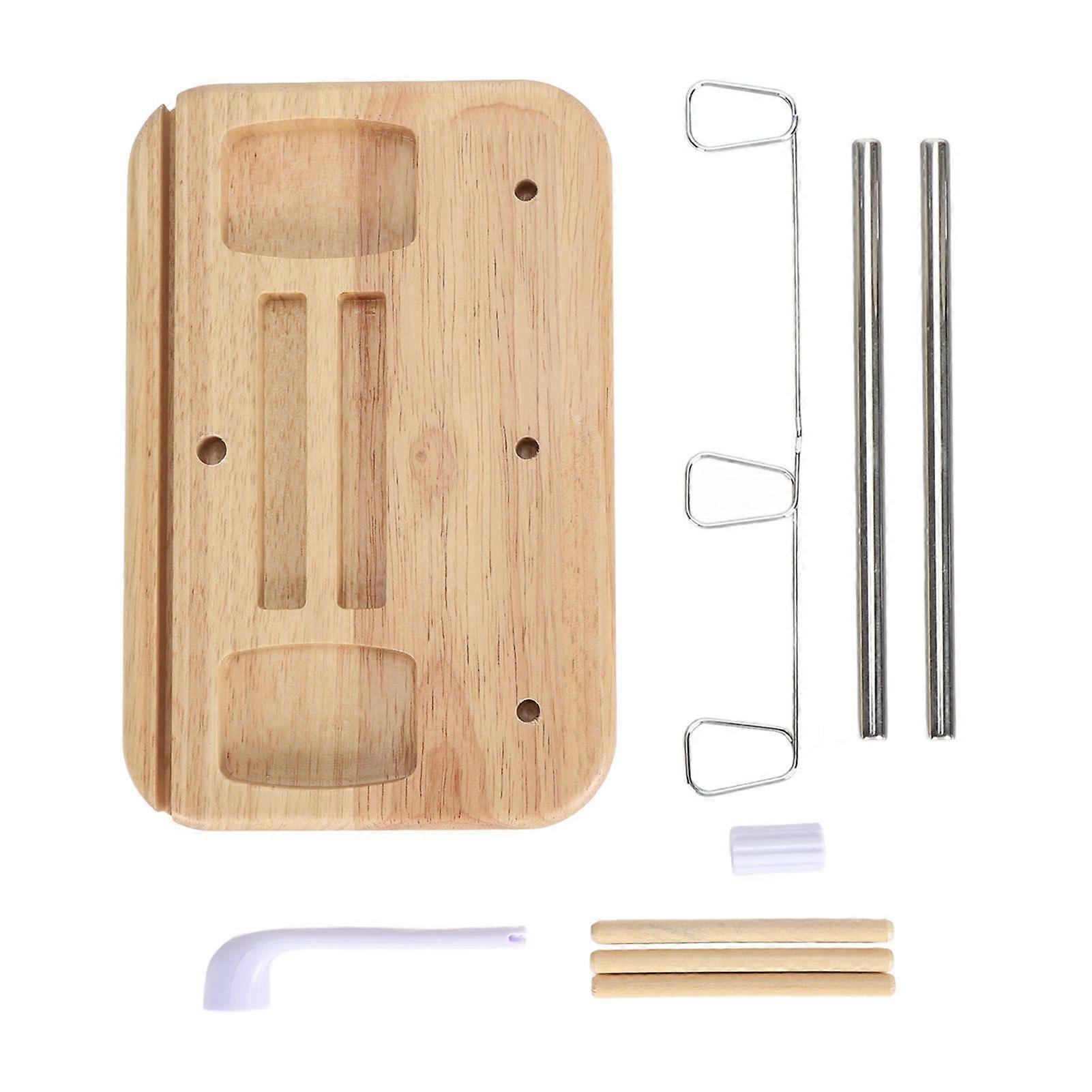 2025 Latest Model  Thread Holder Stable Wood Base Large Spool Thread Stand for