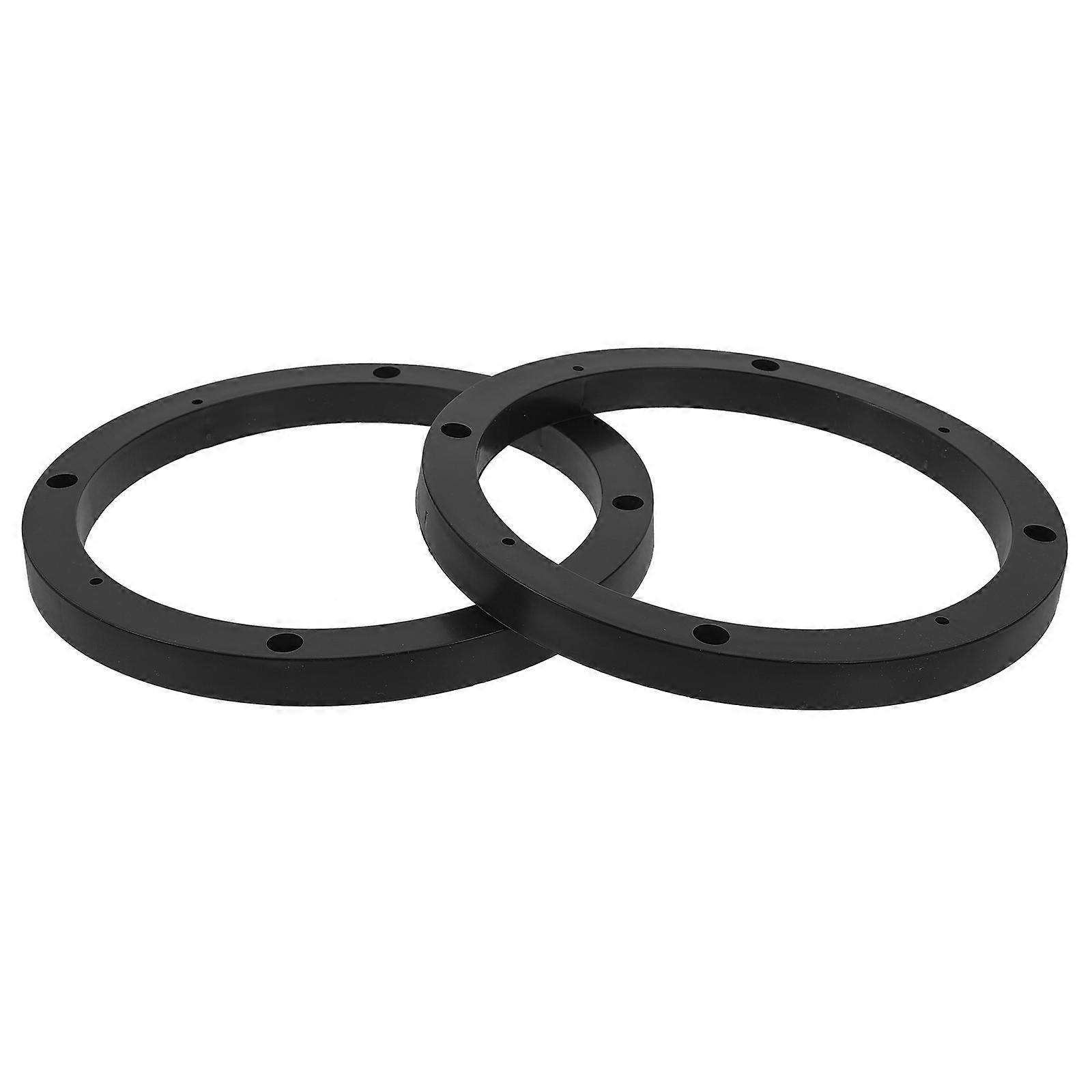 Speaker Spacer Rings for Car Door Audio System Durable Mounting Adapter for Enhanced Sound Quality Easy Installation Cushions