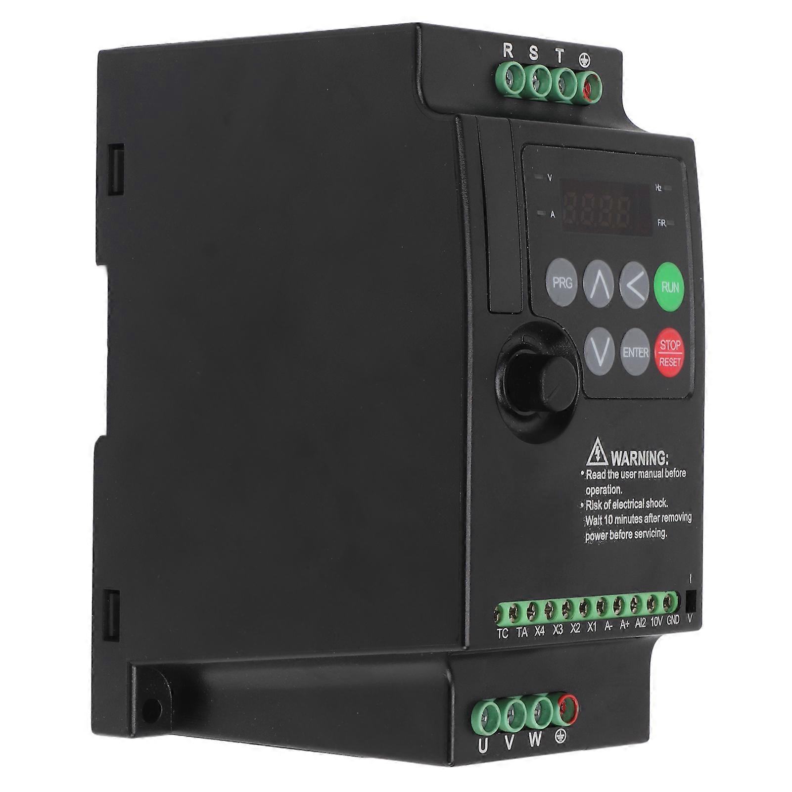 Variable Frequency Drive VFD 1.5KW AC380 400V Input AC380V Output 3PH for Pump Lathe