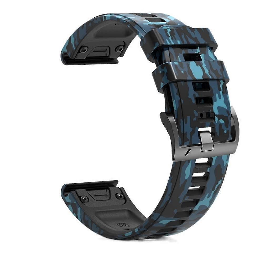Smartwatch strap for Garmin Fenix 7, 7X, 6, 6X, Pro, 5X, 5 Plus, 935, silicone, leather, quickrelease, 26 mm, 22 mm, 22mm for Epix