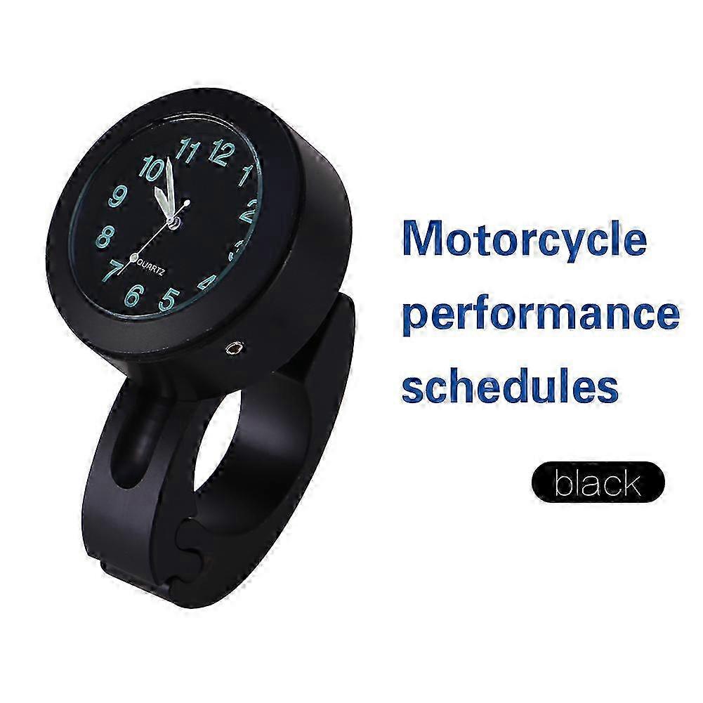 Waterproof Motorbike Handlebar Mount Clock Glow Watch for Universal 7/8?1