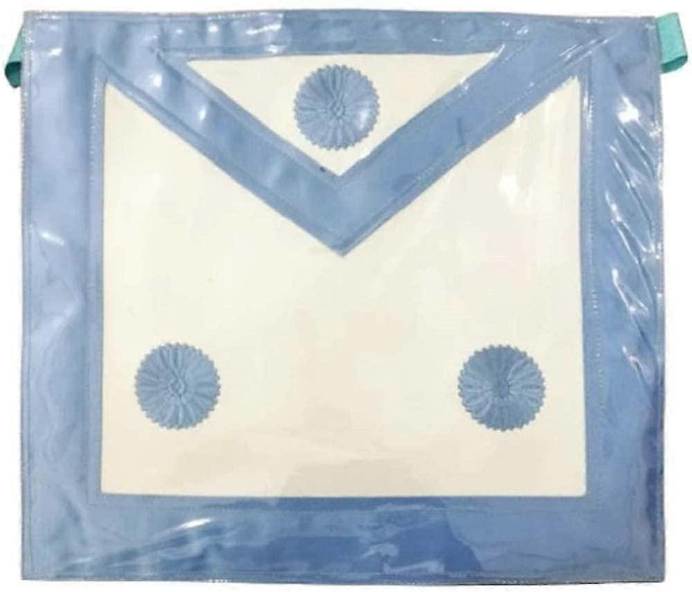 Master Mason Plastic Cover Apron - Sky Blue