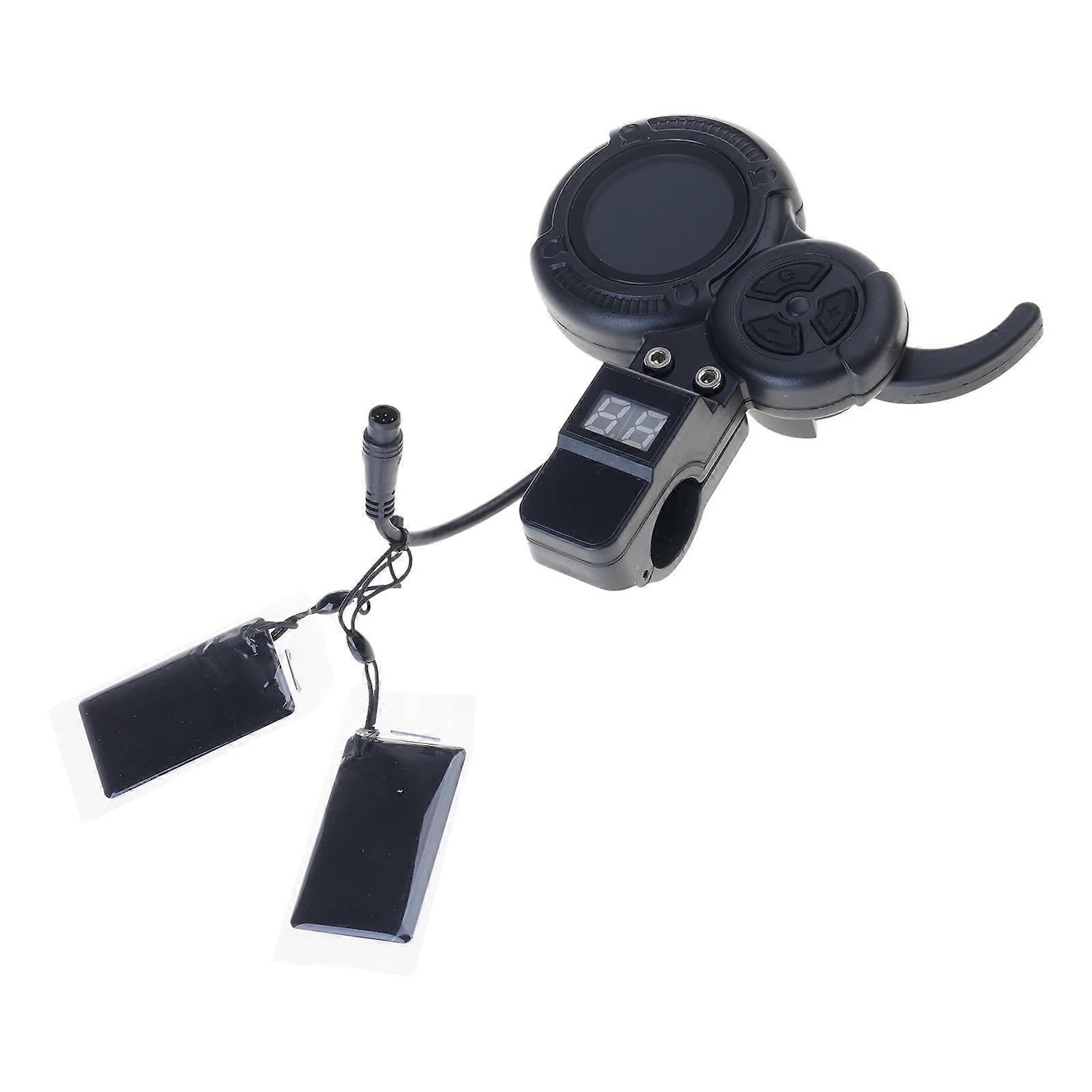 Durability Waterproofed Screen Digital Battery Power Display Control Panel Safe Cycling Accessory