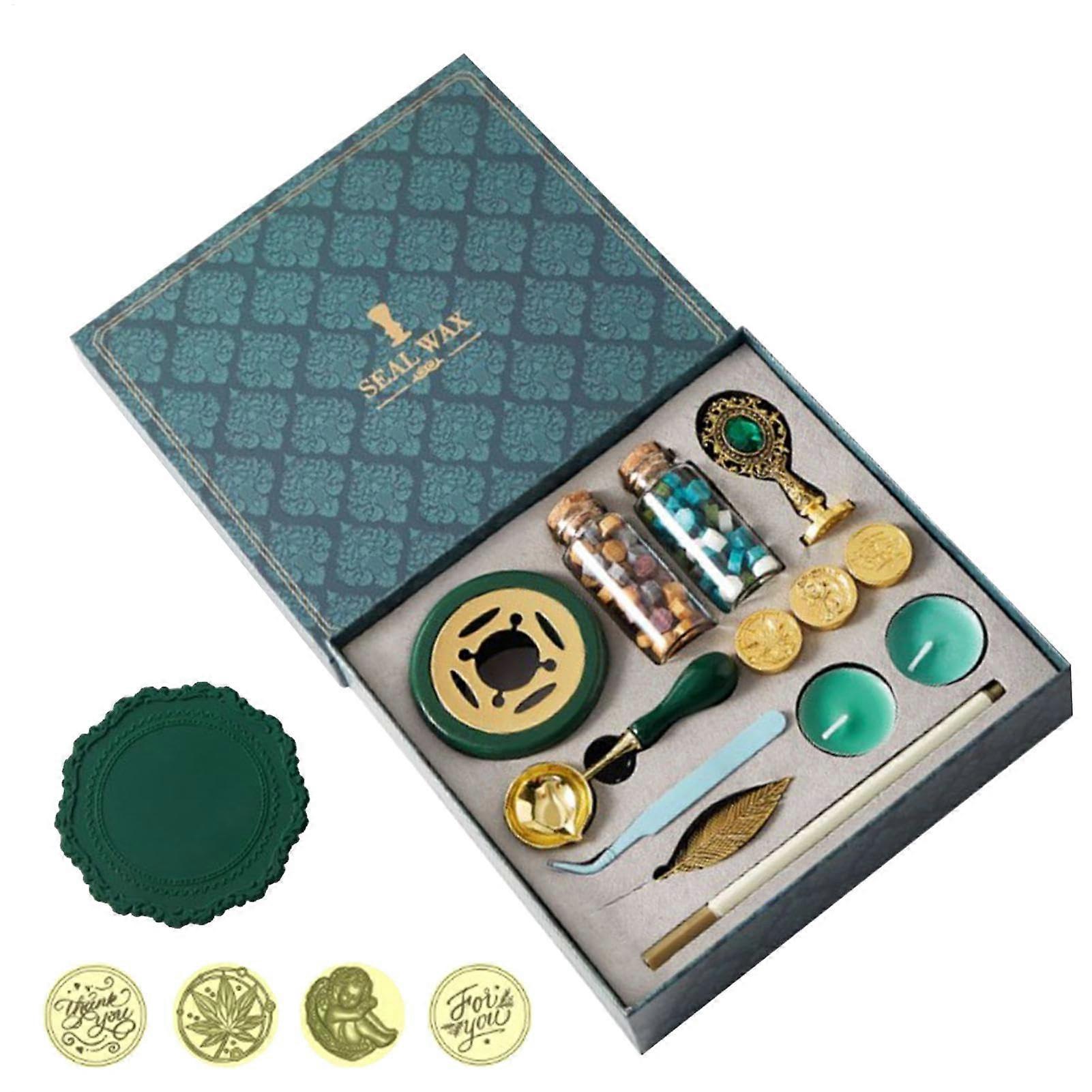 Seal Making Kit, Wax Seal Stamp Set – Complete Wax Seal Stamp for Letters