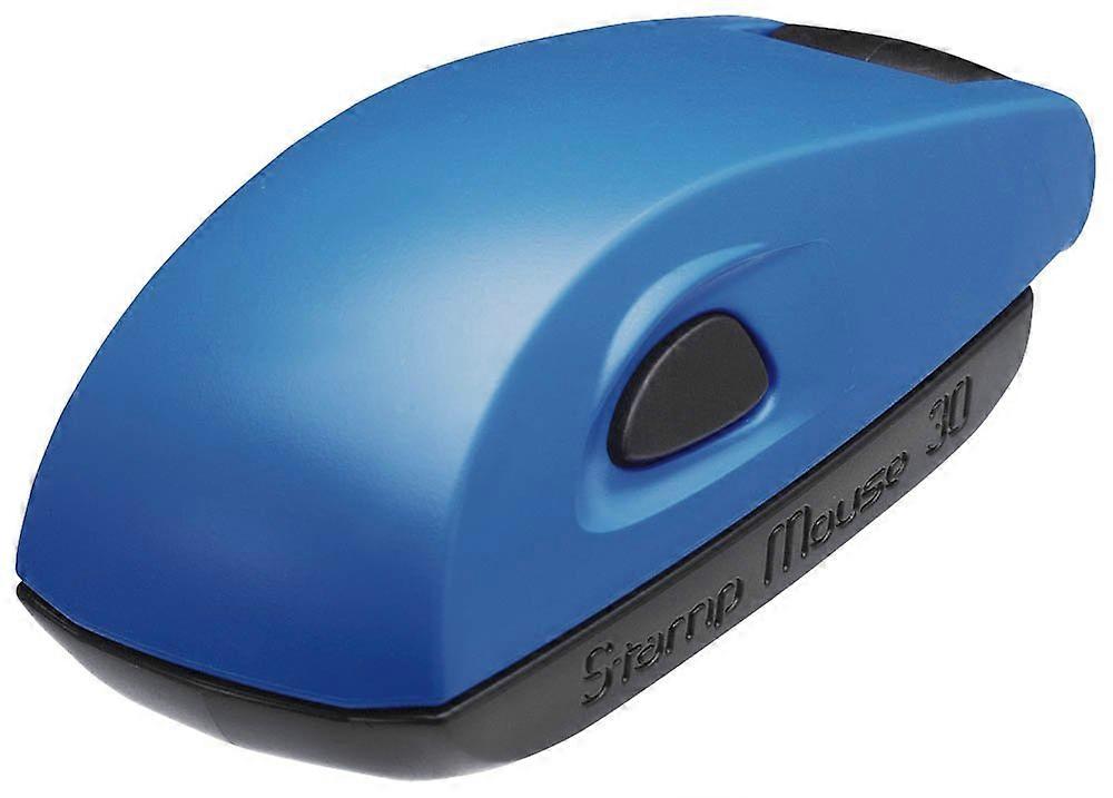 Stamp Mouse 30 Custom Stamp with Text and Logo, Dimensions 4.9 x 1.9 cm, Ideal for Personal and Professional Use