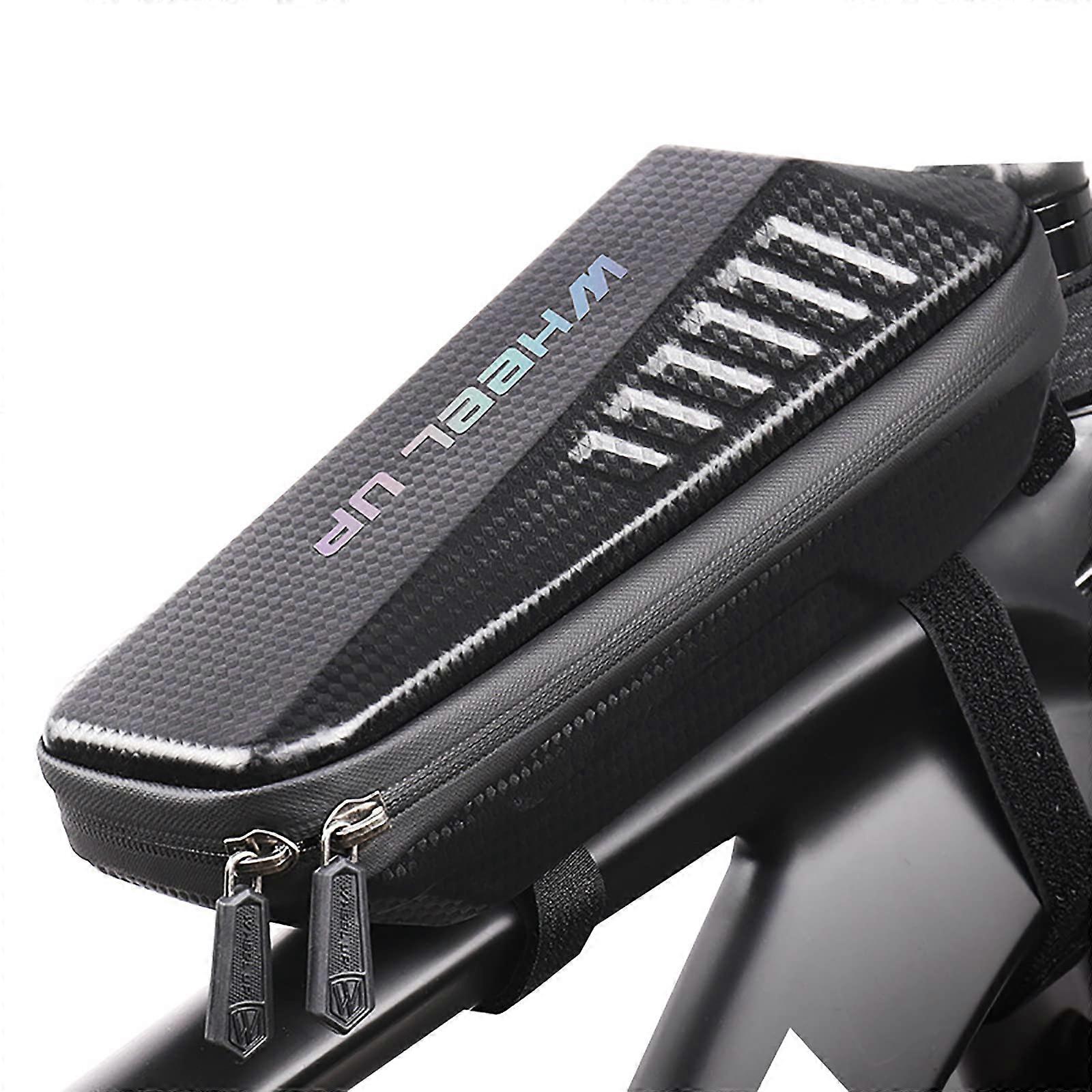 Top Tube Bicycle Bag Waterproof Bike Front Frame Bag 2023 Model Lightweight Nylon Compatible with Most Bikes
