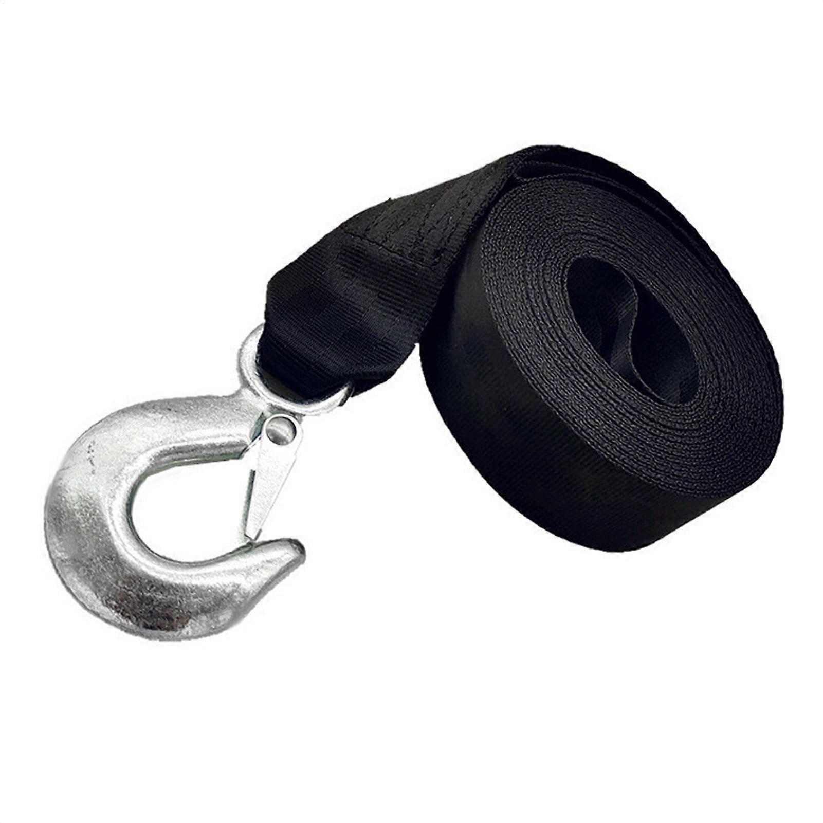 Nylon Strap – Tow straps, durable, polyester winch strap with hooks