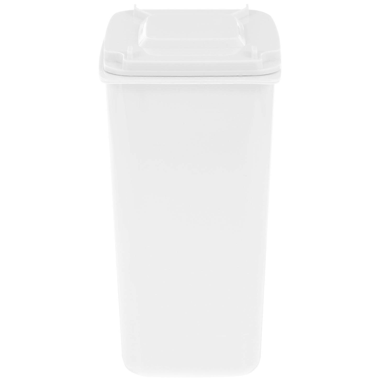 Compact Desktop Waste Container with Lid – Multi Functional Pen Holder & Small Office Trash Can for Efficient Waste Disposal & Home Desk Organization