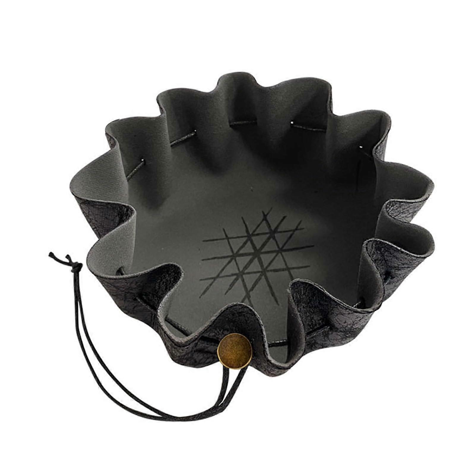 Dice tray, dice storage box, drawstring pouch, small accessories, practical, World Wyrdr