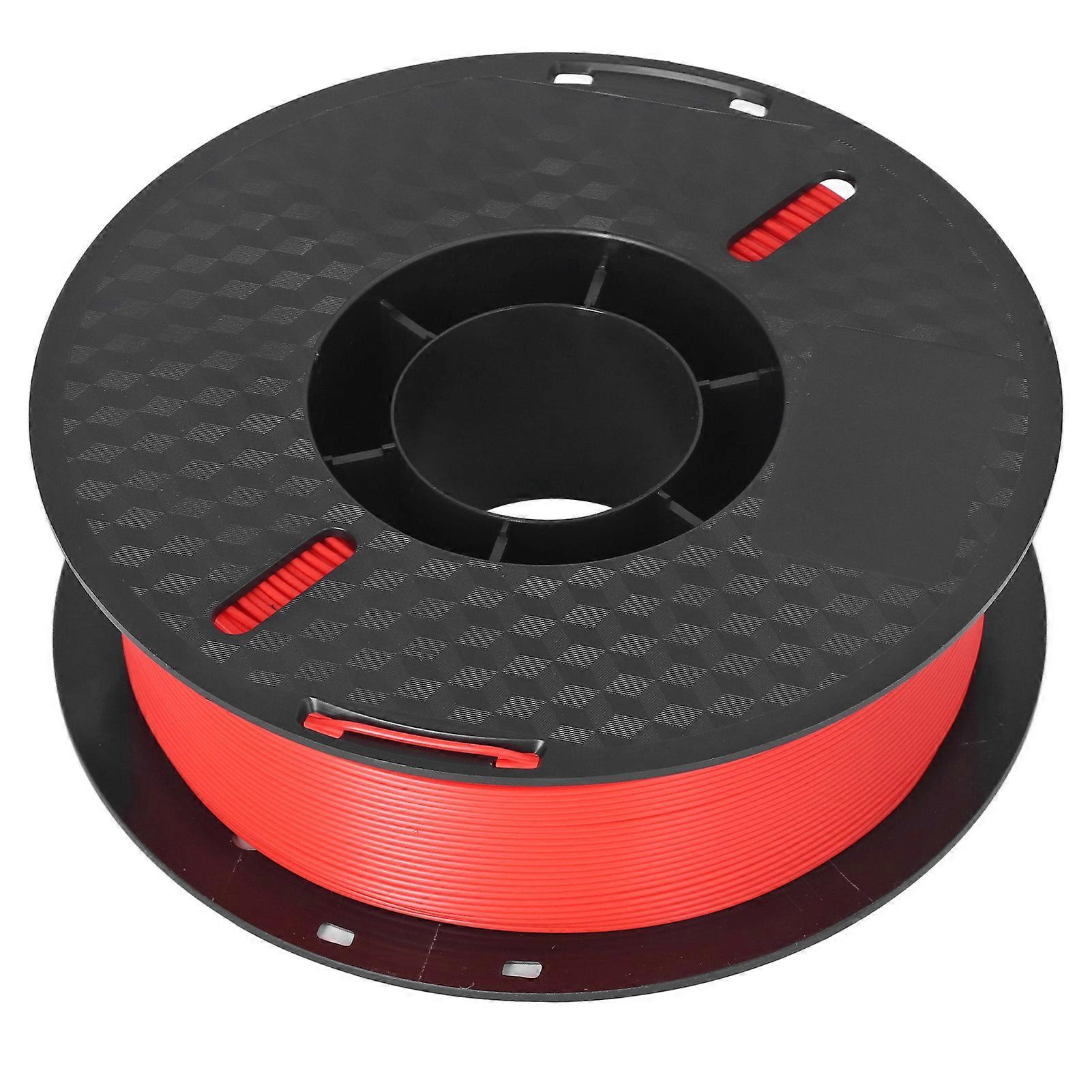 3D Printer Filament 1.75mm 1kg PLA Filament Environmental Friendly Smokeless Odorless 3D Printer Consumable Red