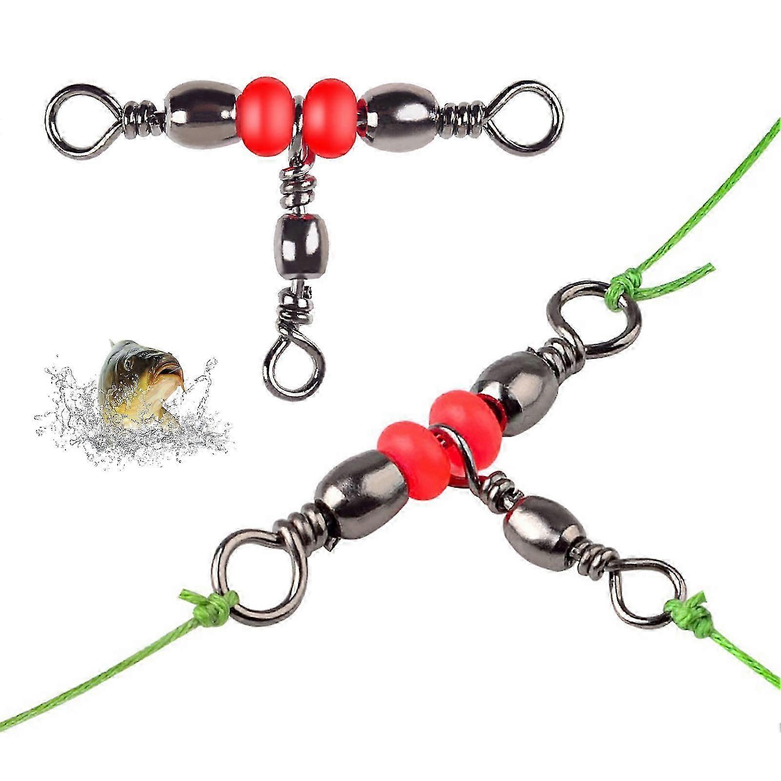 T-Shape Fishing Line Connectors Lightweight and Convenient to Use Fishing