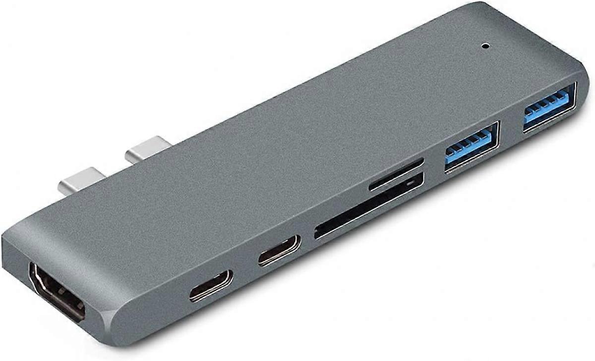 Usb C Hub Compatible with Macbook, Powerexpand Direct 7-in-2 Adapter Compatible
