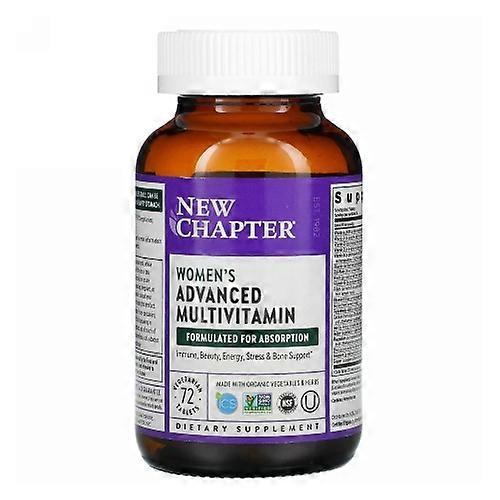New Chapter Every Woman 复合维生素，72 片（1 件装）